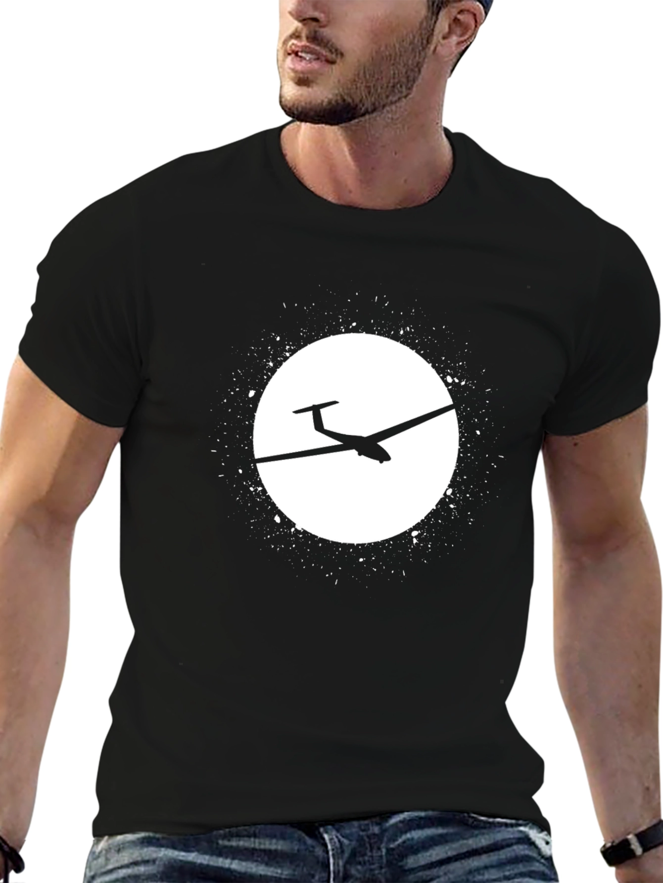 Glider Silhouette T-Shirt - Aviation Tee