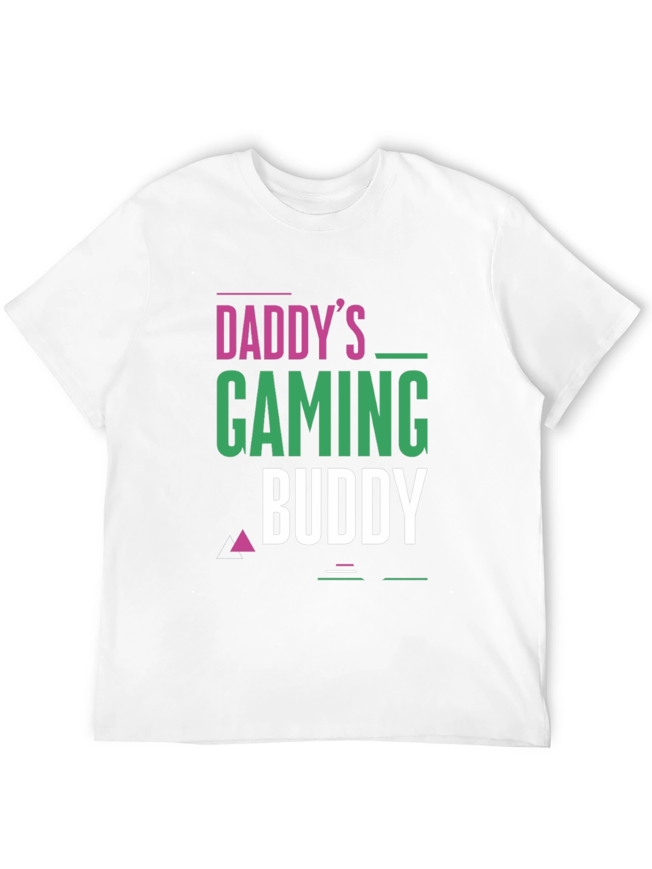 Daddys Gaming Buddy Black T-Shirt
