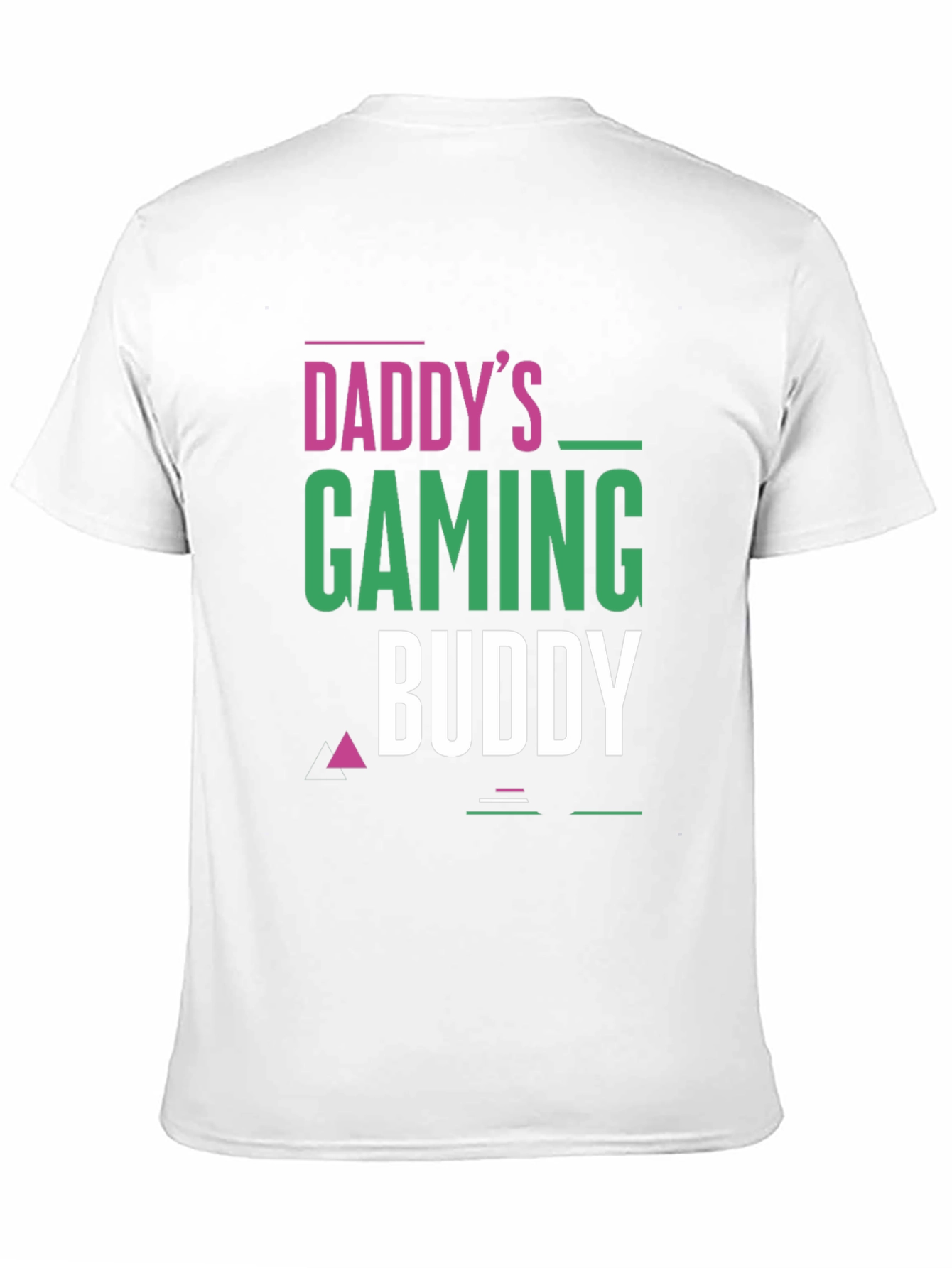 Daddys Gaming Buddy Black T-Shirt