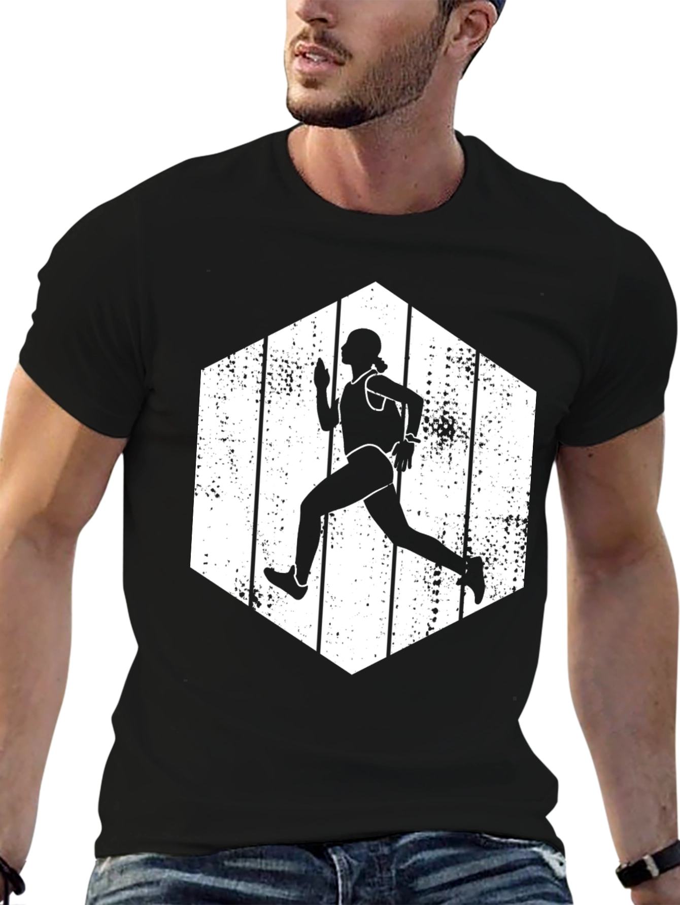 Runner Silhouette Graphic Tee