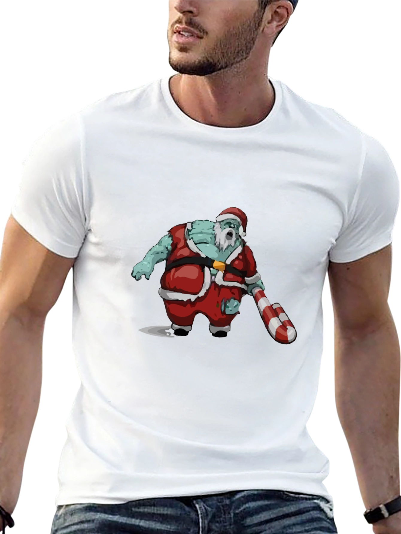 Zombie Santa T-Shirt - Holiday Horror
