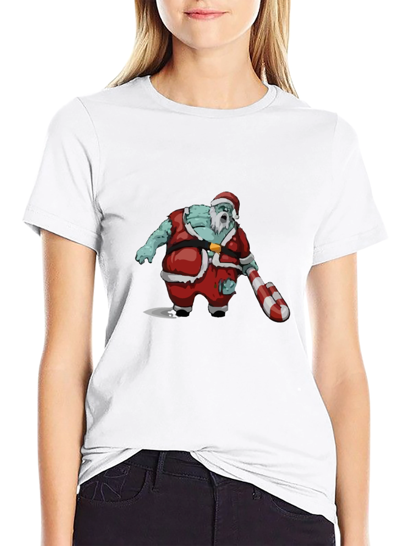 Zombie Santa T-Shirt - Holiday Horror