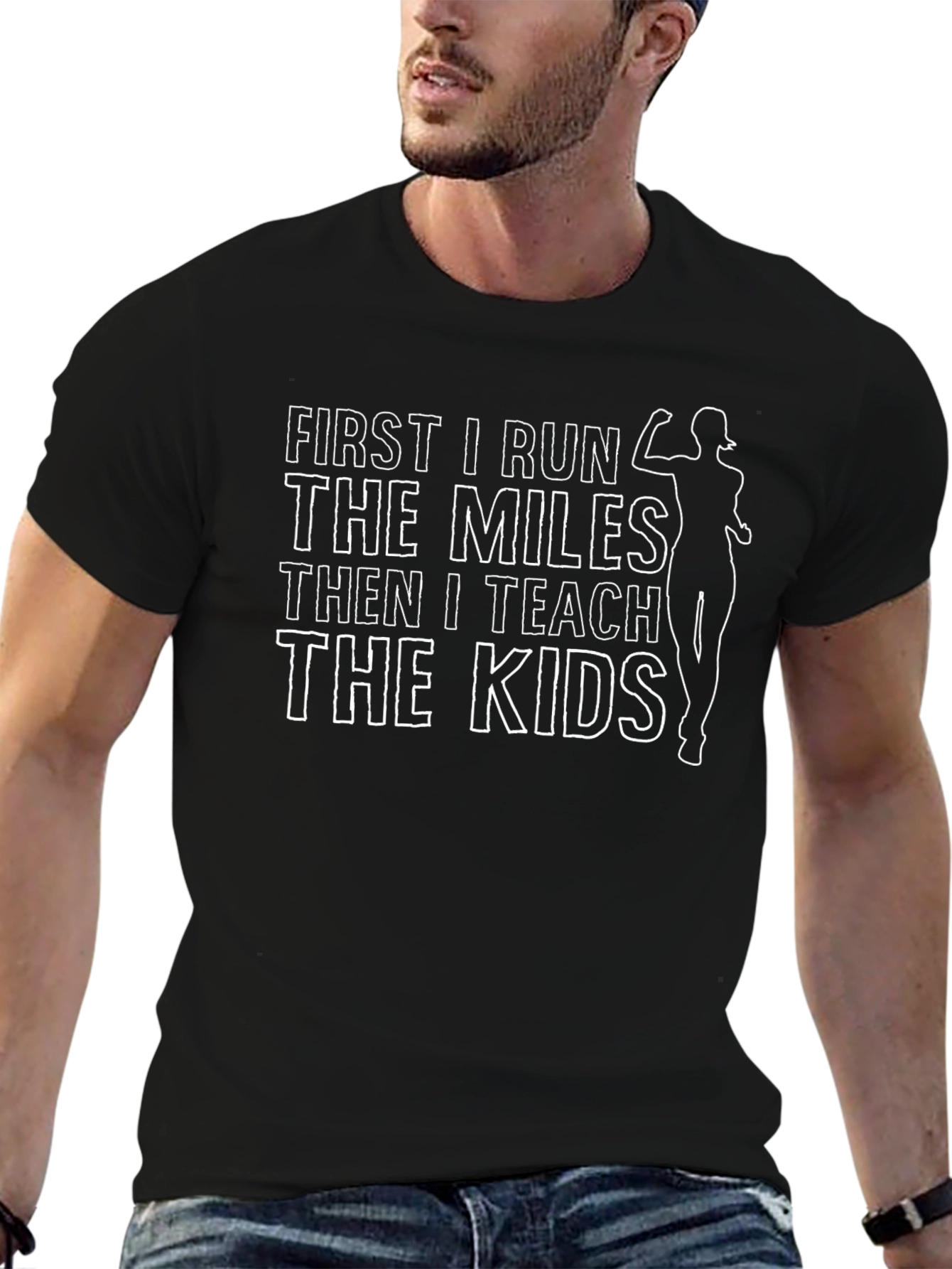Teacher Runner Graphic Tee