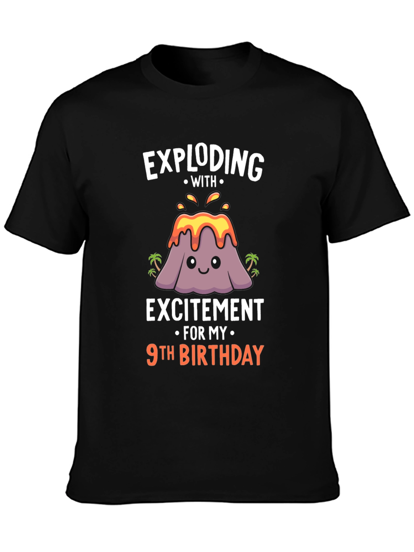 Exploding with Excitement 9th Birthday T-Shirt