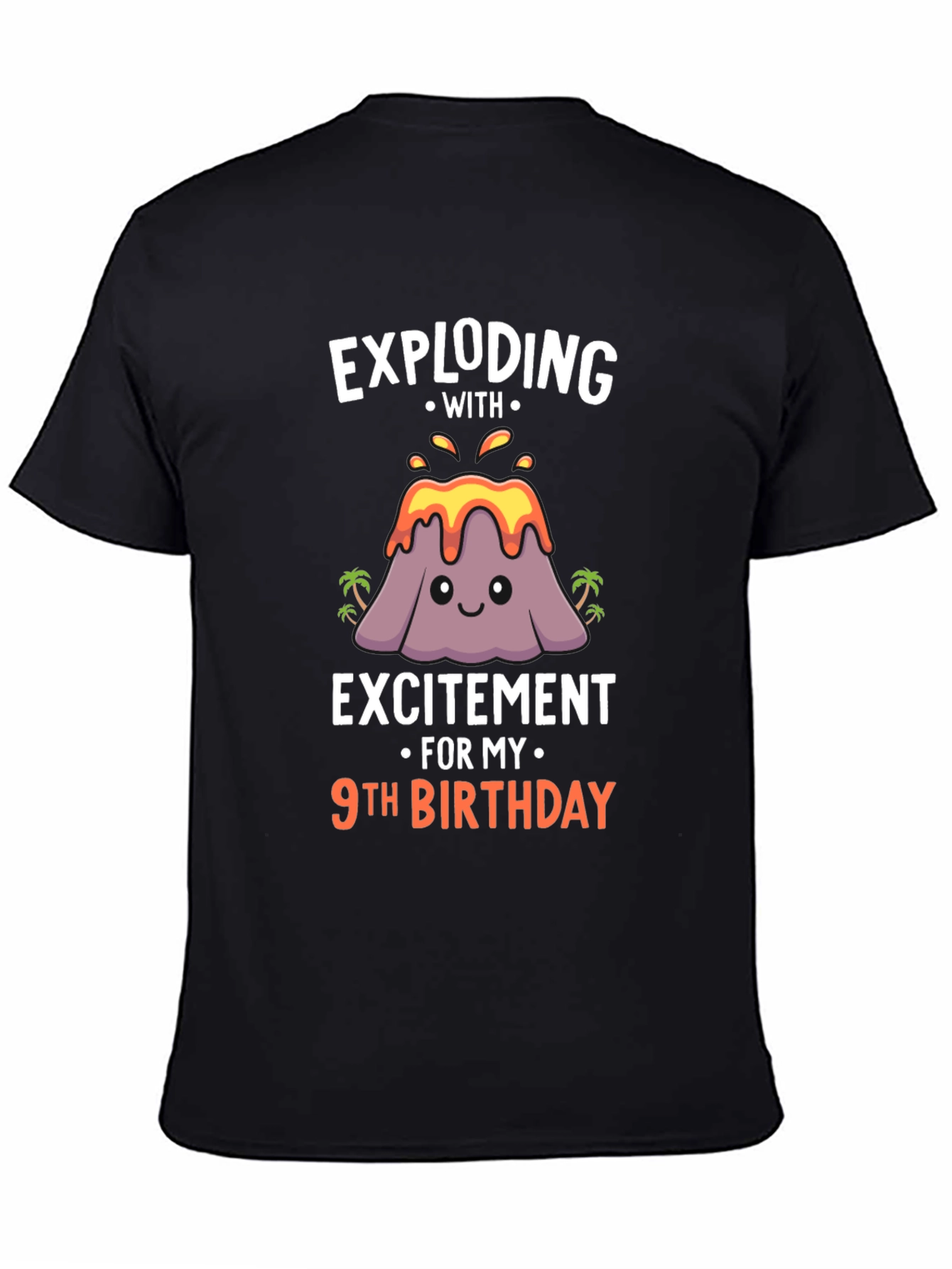 Exploding with Excitement 9th Birthday T-Shirt
