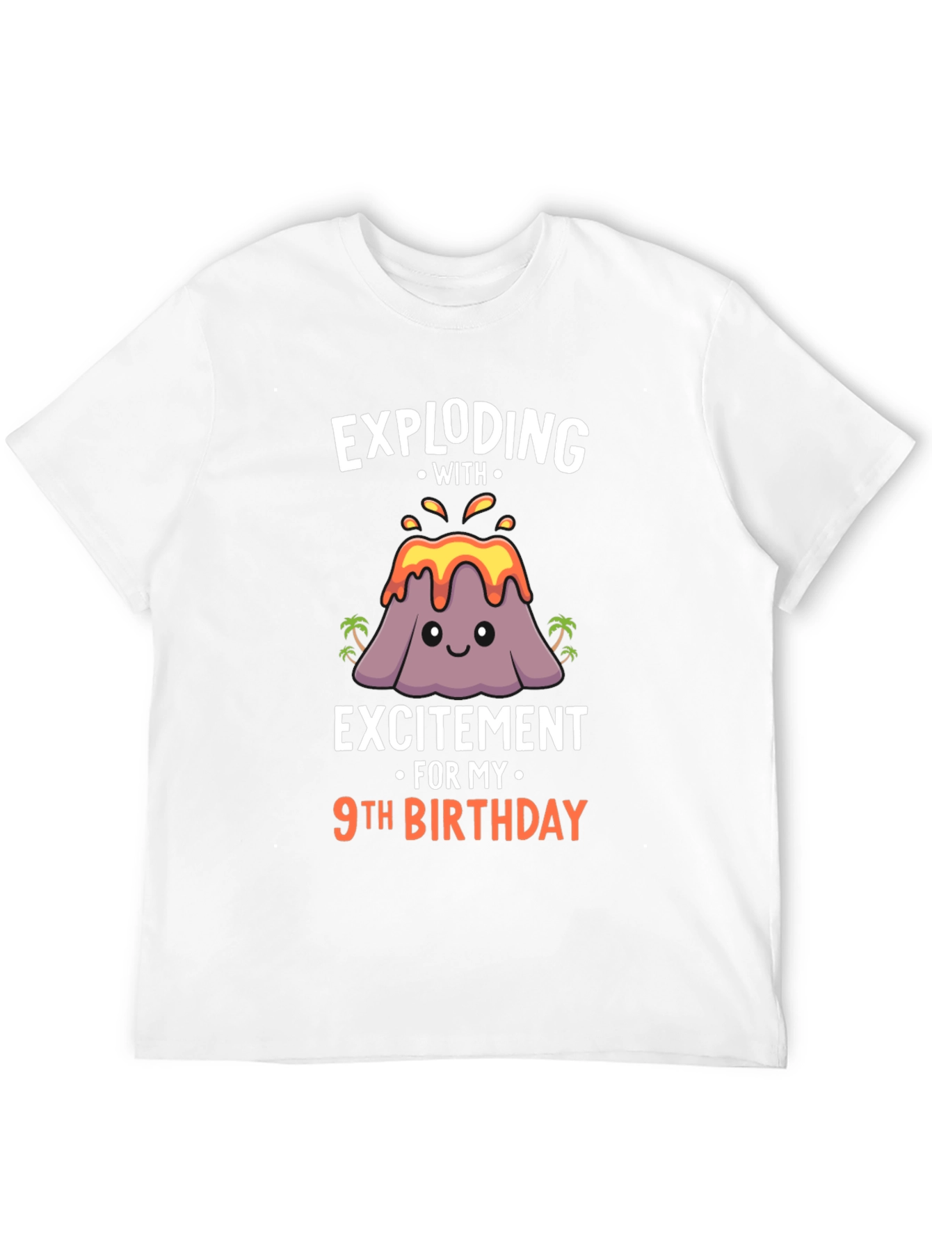 Exploding with Excitement 9th Birthday T-Shirt