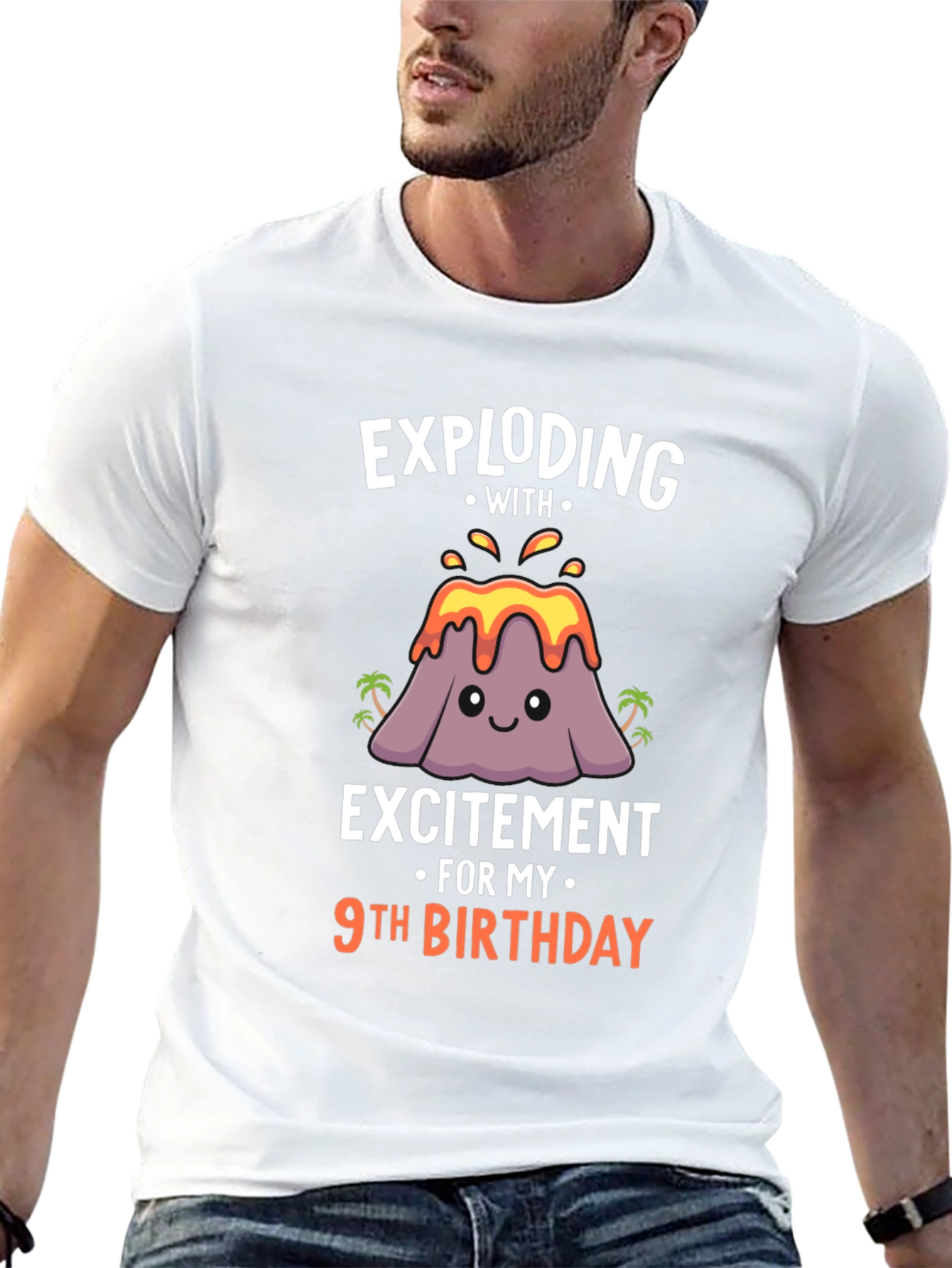 Exploding with Excitement 9th Birthday T-Shirt