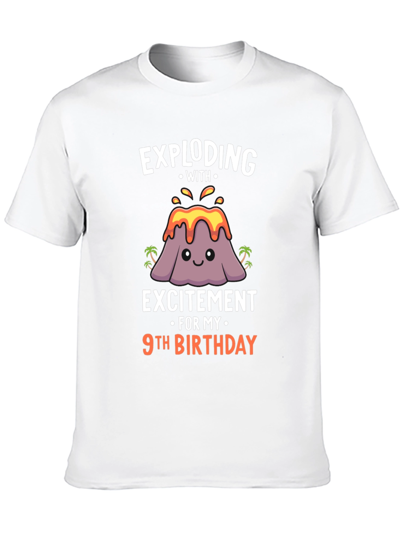 Exploding with Excitement 9th Birthday T-Shirt