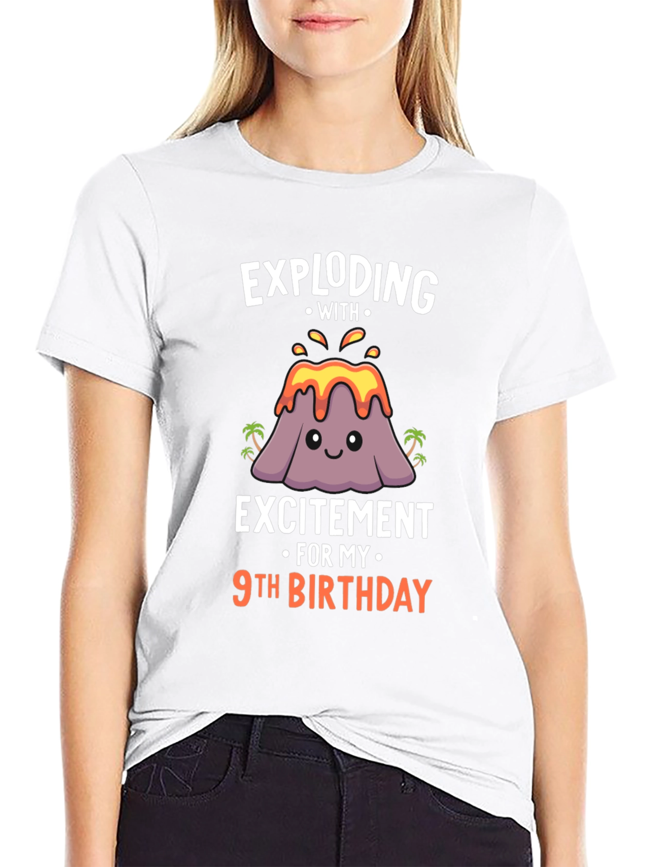 Exploding with Excitement 9th Birthday T-Shirt