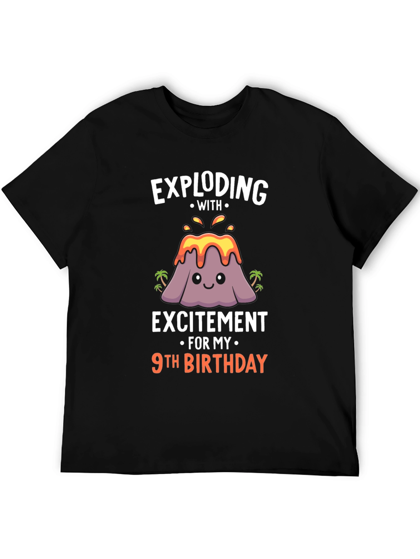 Exploding with Excitement 9th Birthday T-Shirt