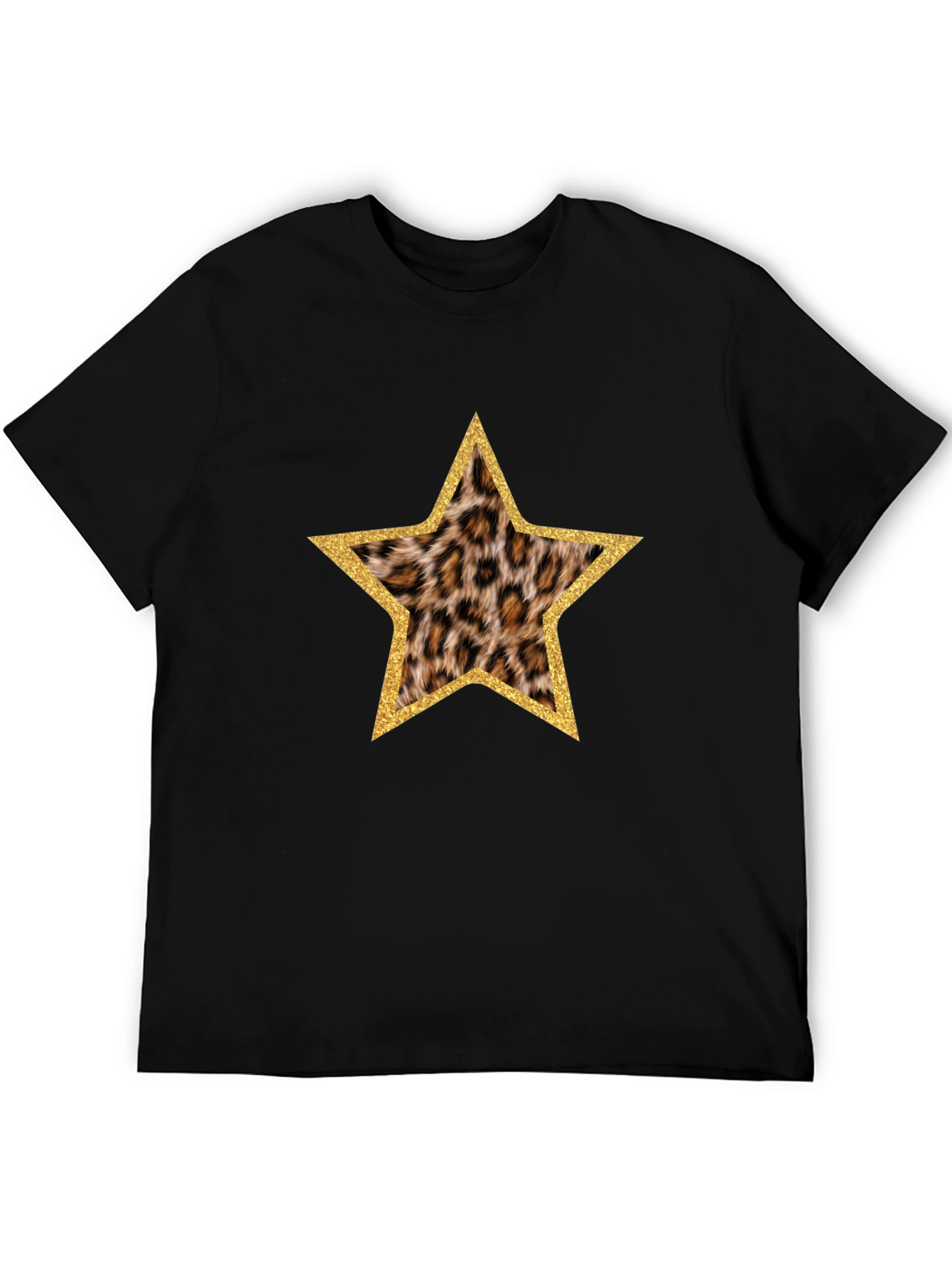 Leopard Star Print T-Shirt