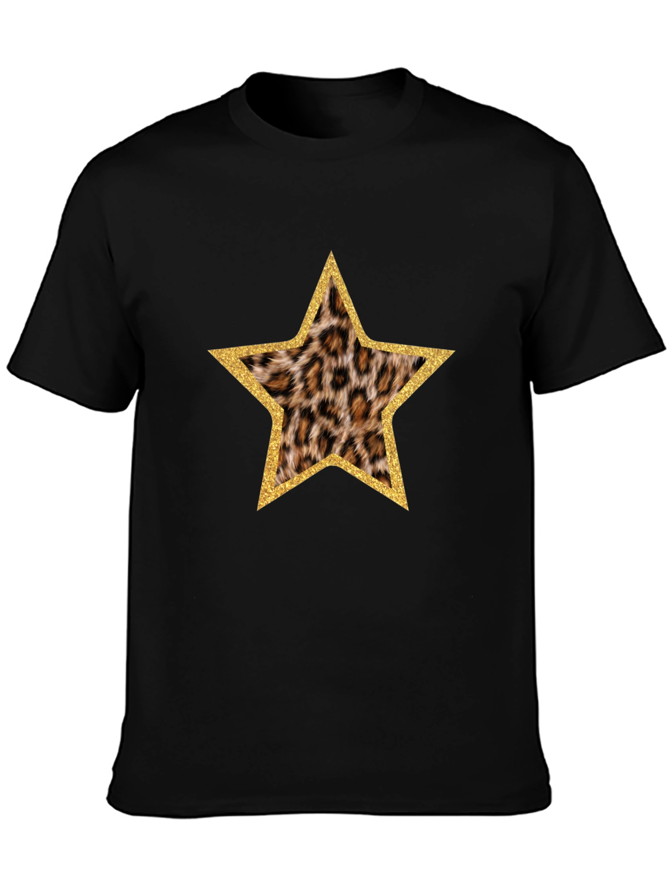 Leopard Star Print T-Shirt
