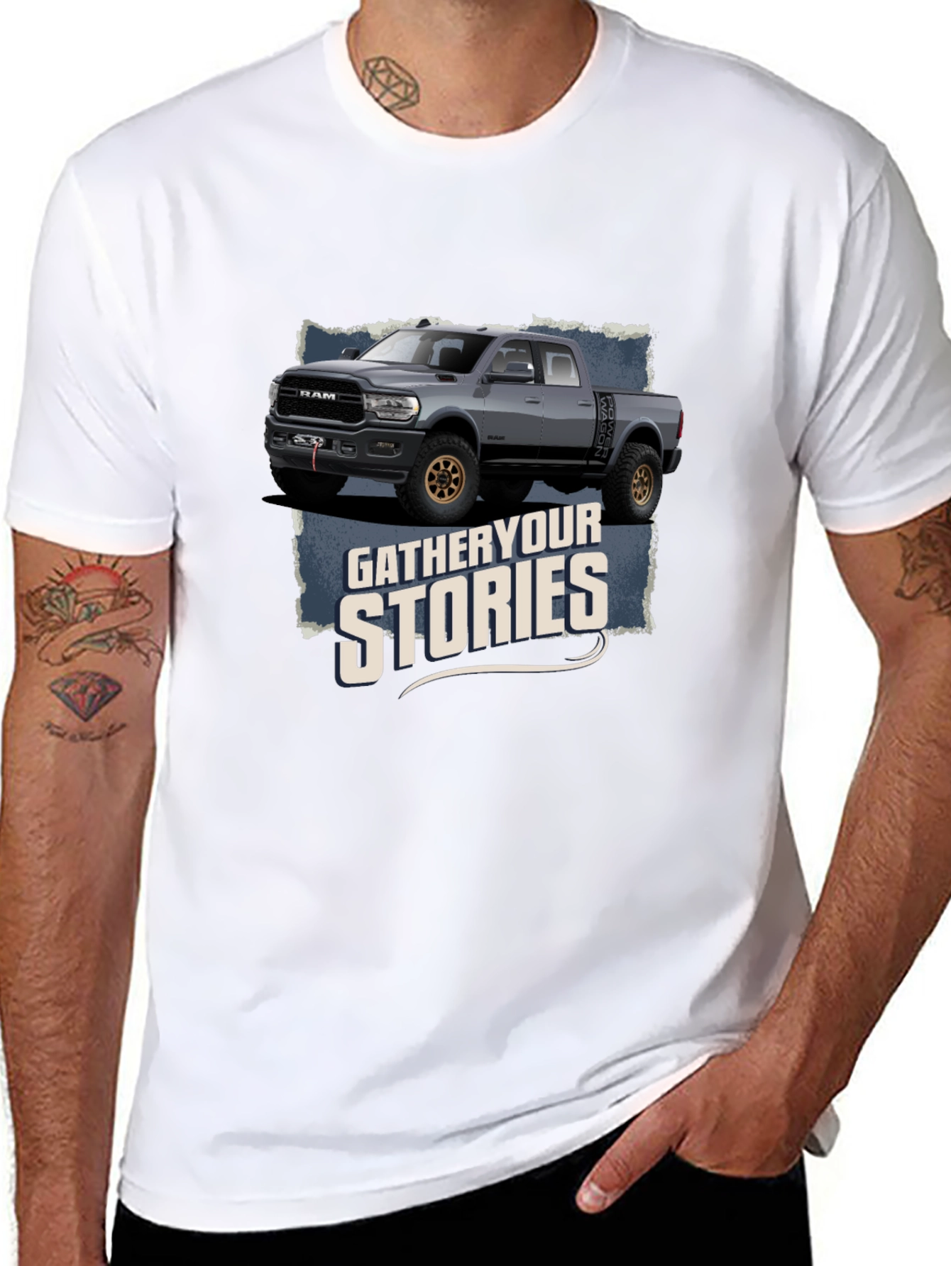 Gather Your Stories RAM Truck T-Shirt