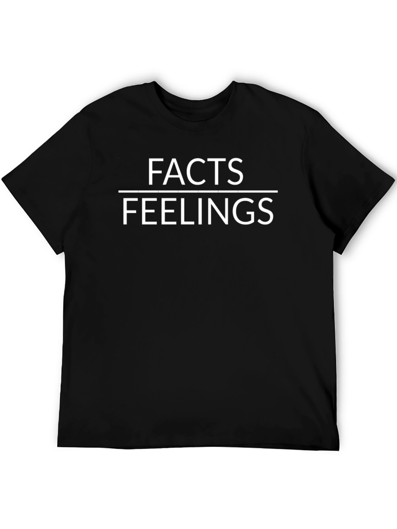 Facts Over Feelings Graphic Tee - Unisex