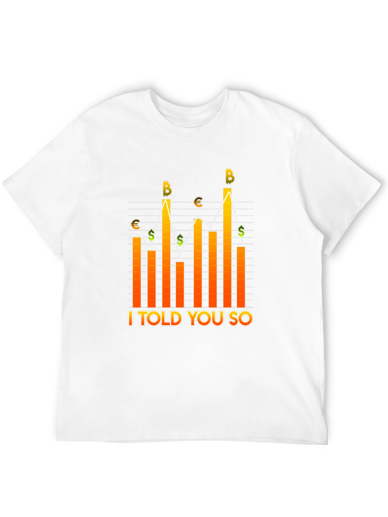 Crypto I Told You So Black Graphic Tee