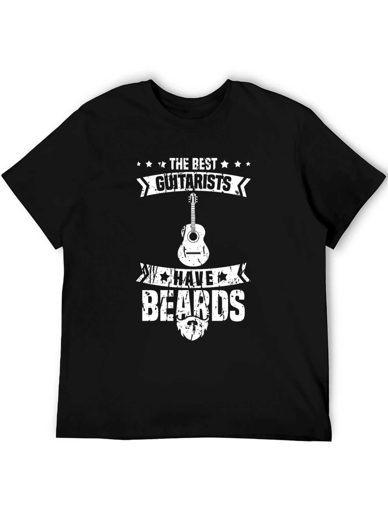 The Best Guitarists Have Beards Graphic Tee