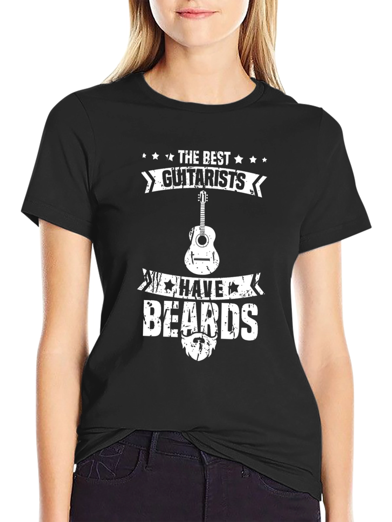 The Best Guitarists Have Beards Graphic Tee