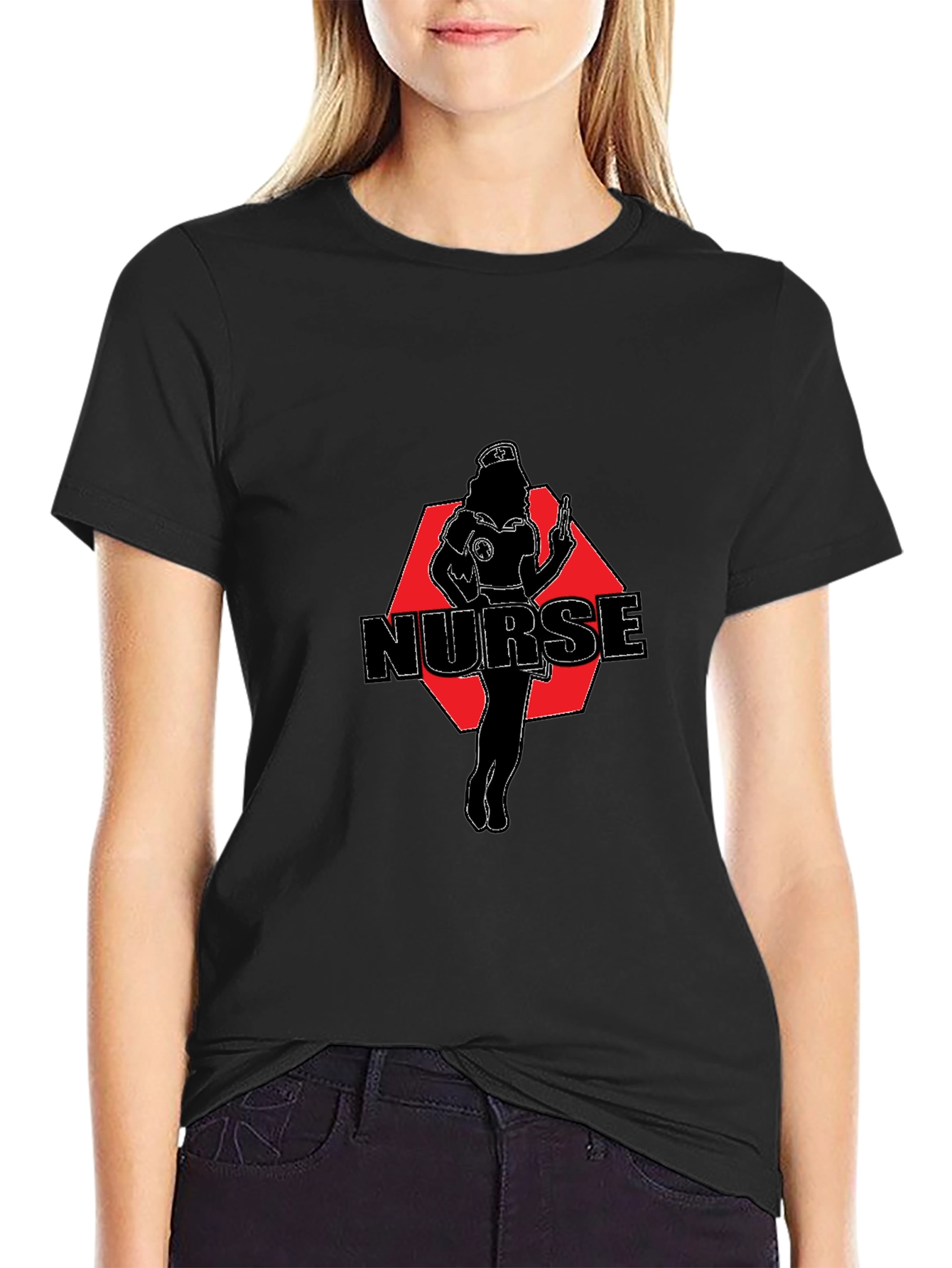 Nurse Graphic T-Shirt - Novelty Design