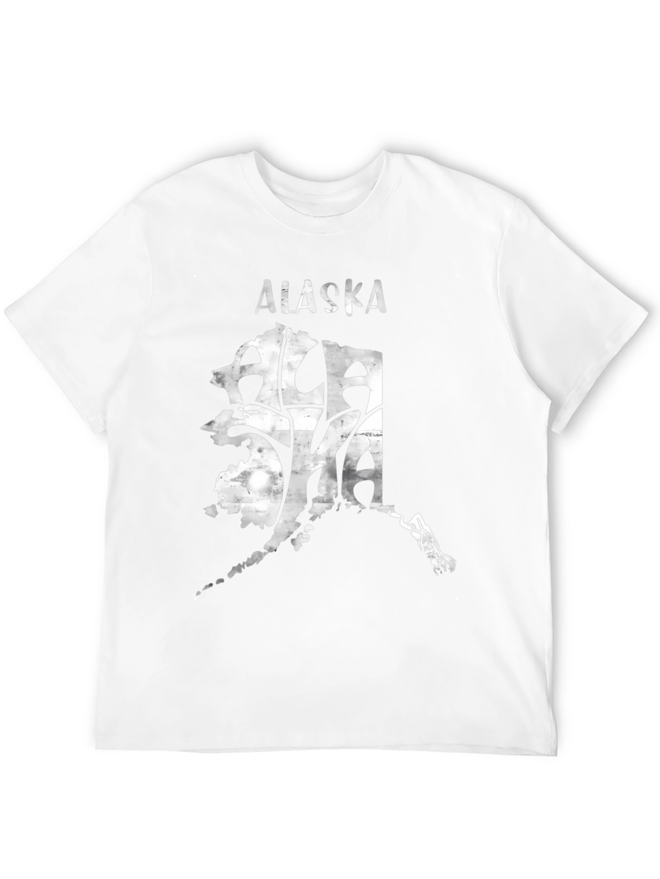 Alaska Graphic Tee - Black State Pride T-Shirt