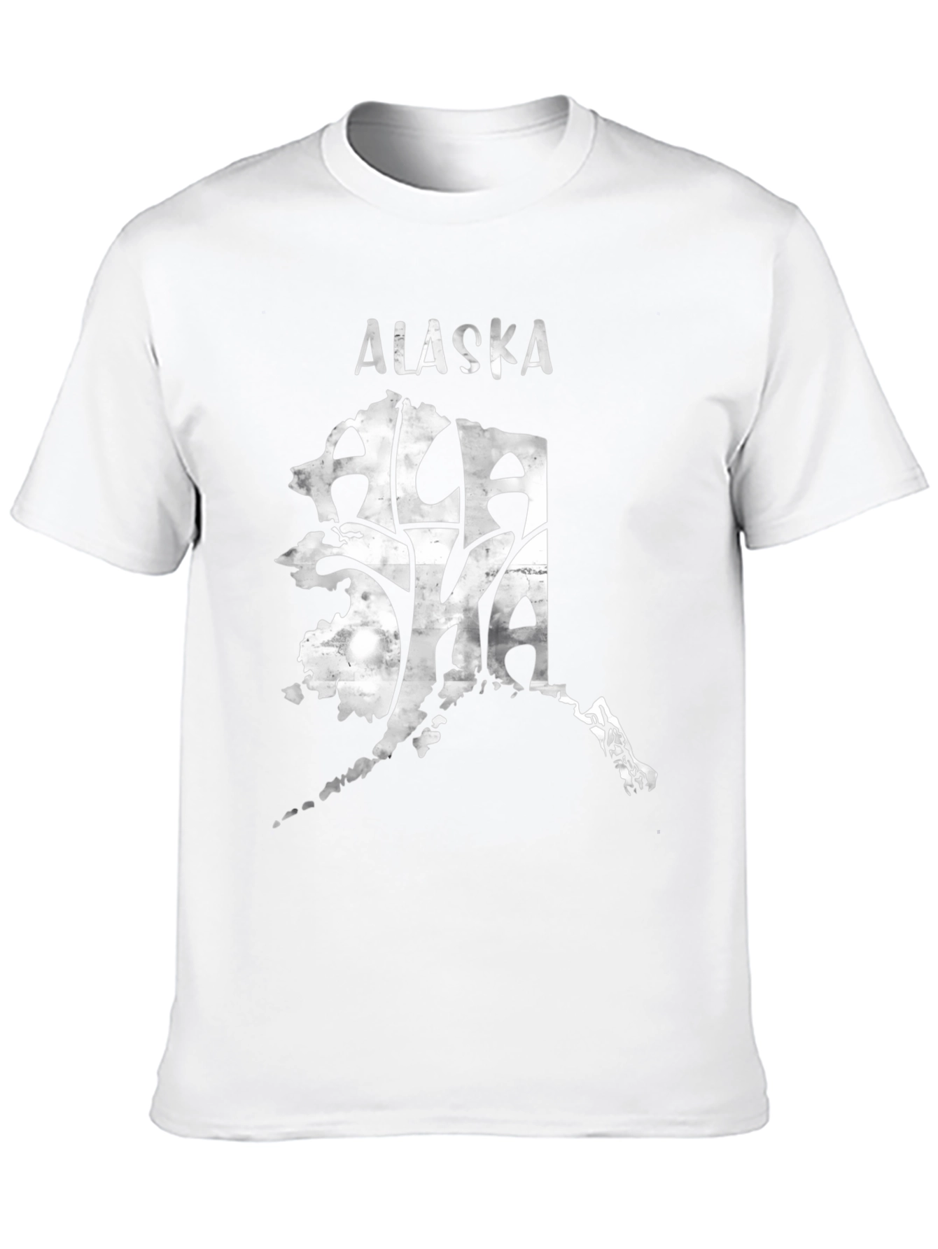 Alaska Graphic Tee - Black State Pride T-Shirt