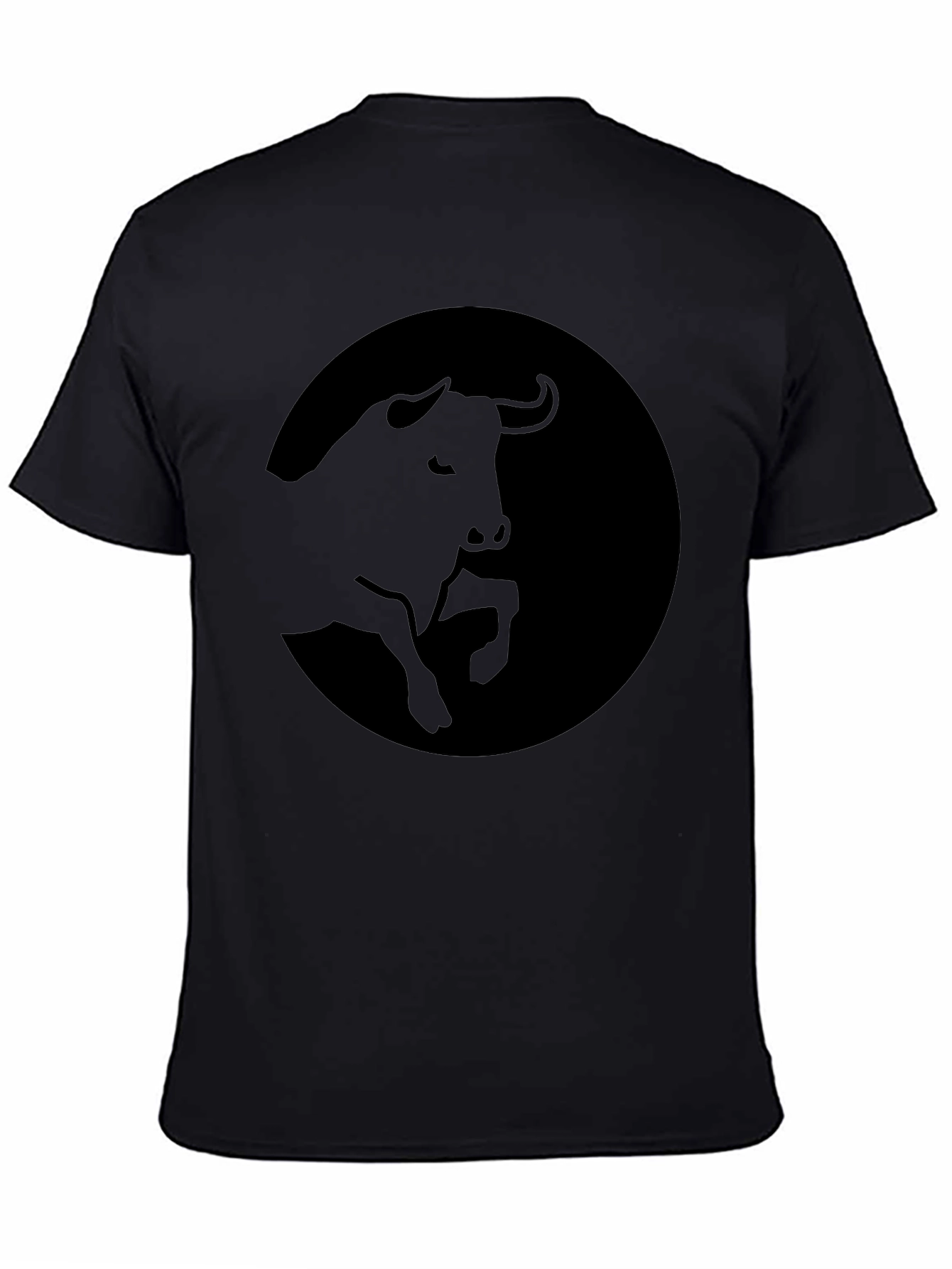 Black Bull Graphic Tee - Stylish Mens T-Shirt
