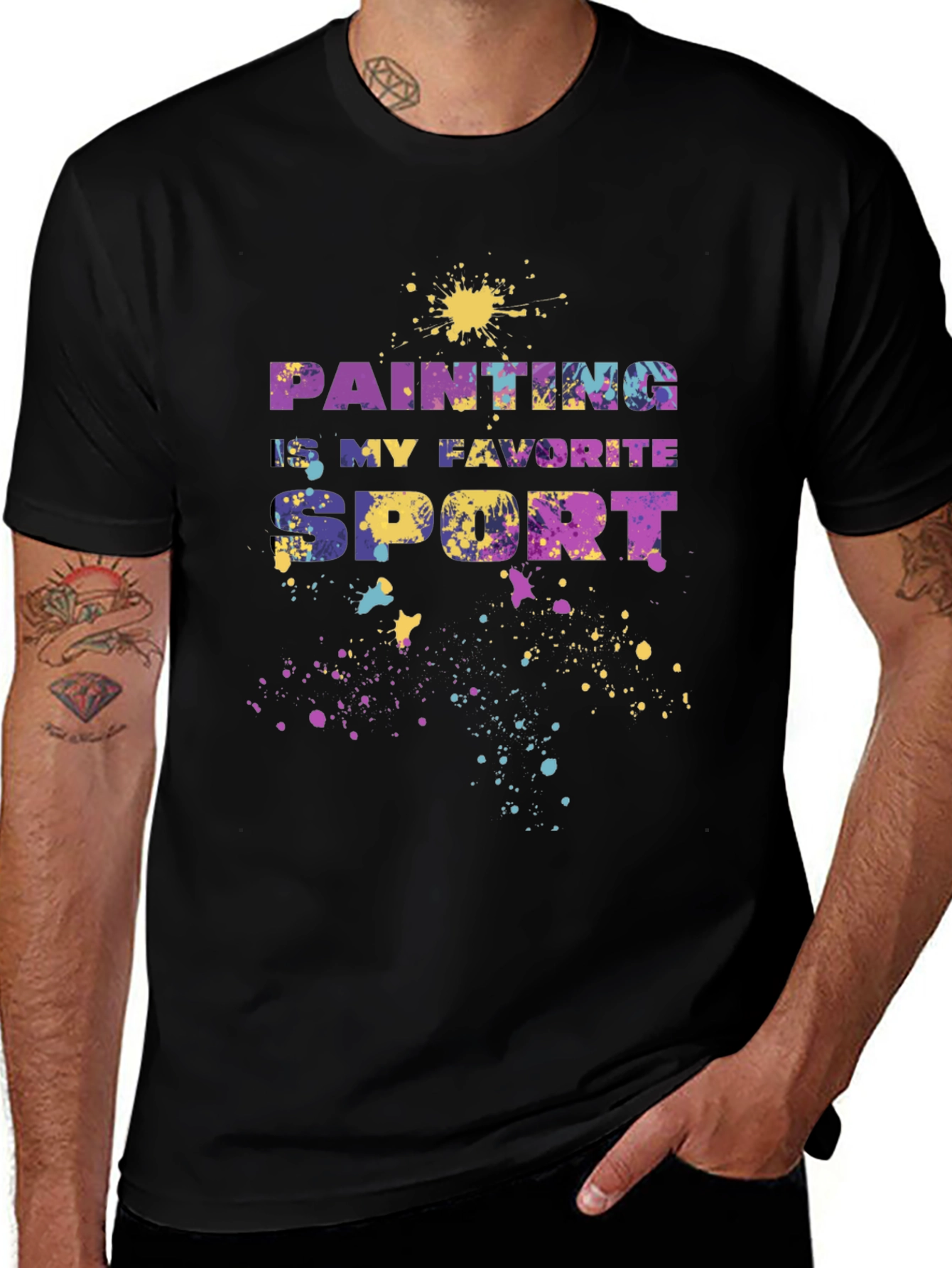 Painting Is My Favorite Sport T-Shirt