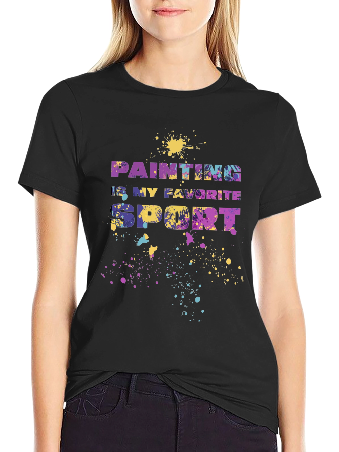 Painting Is My Favorite Sport T-Shirt