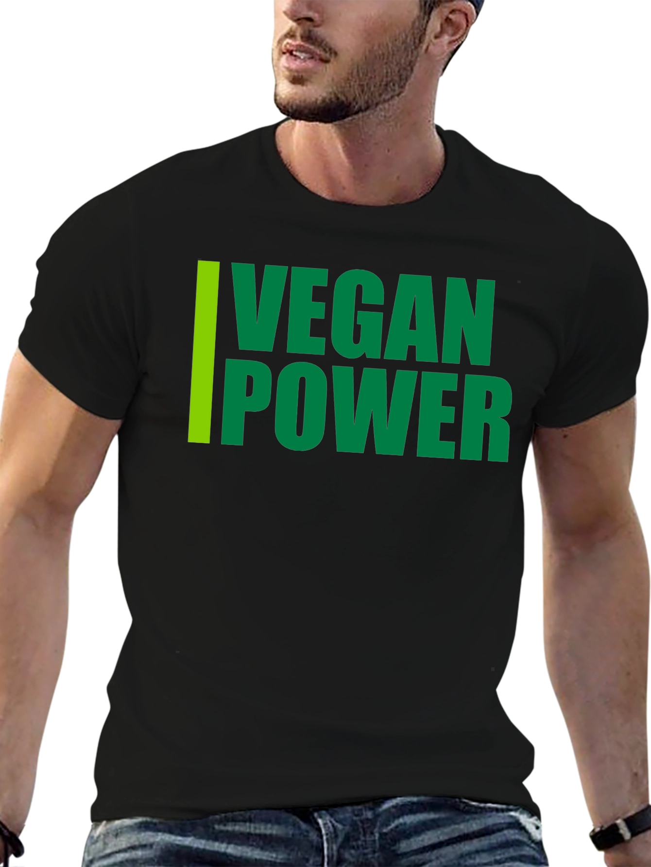 Vegan Power T-Shirt - Eco Friendly Style