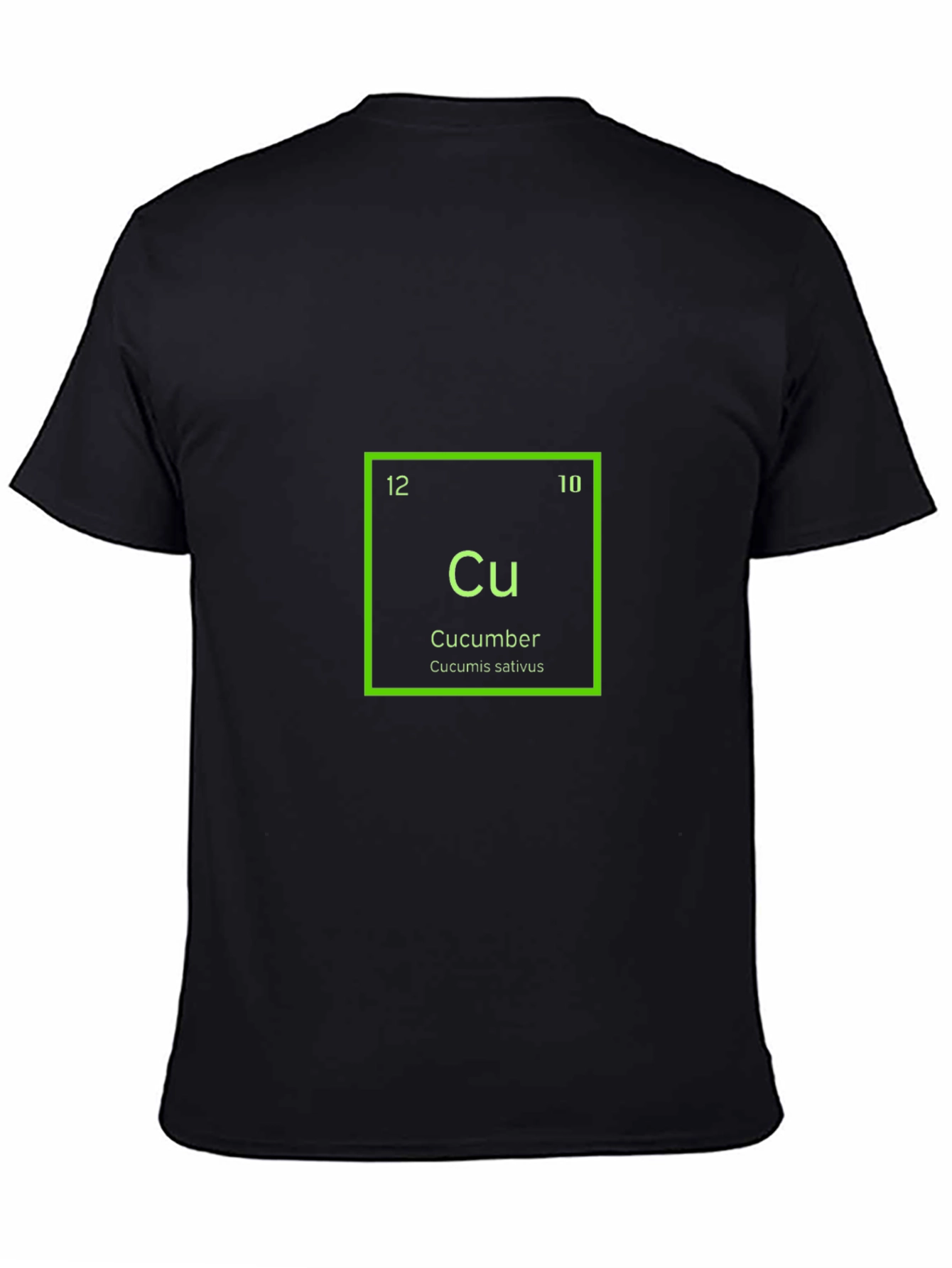 Periodic Table Cucumber T-Shirt - Funny Science Tee
