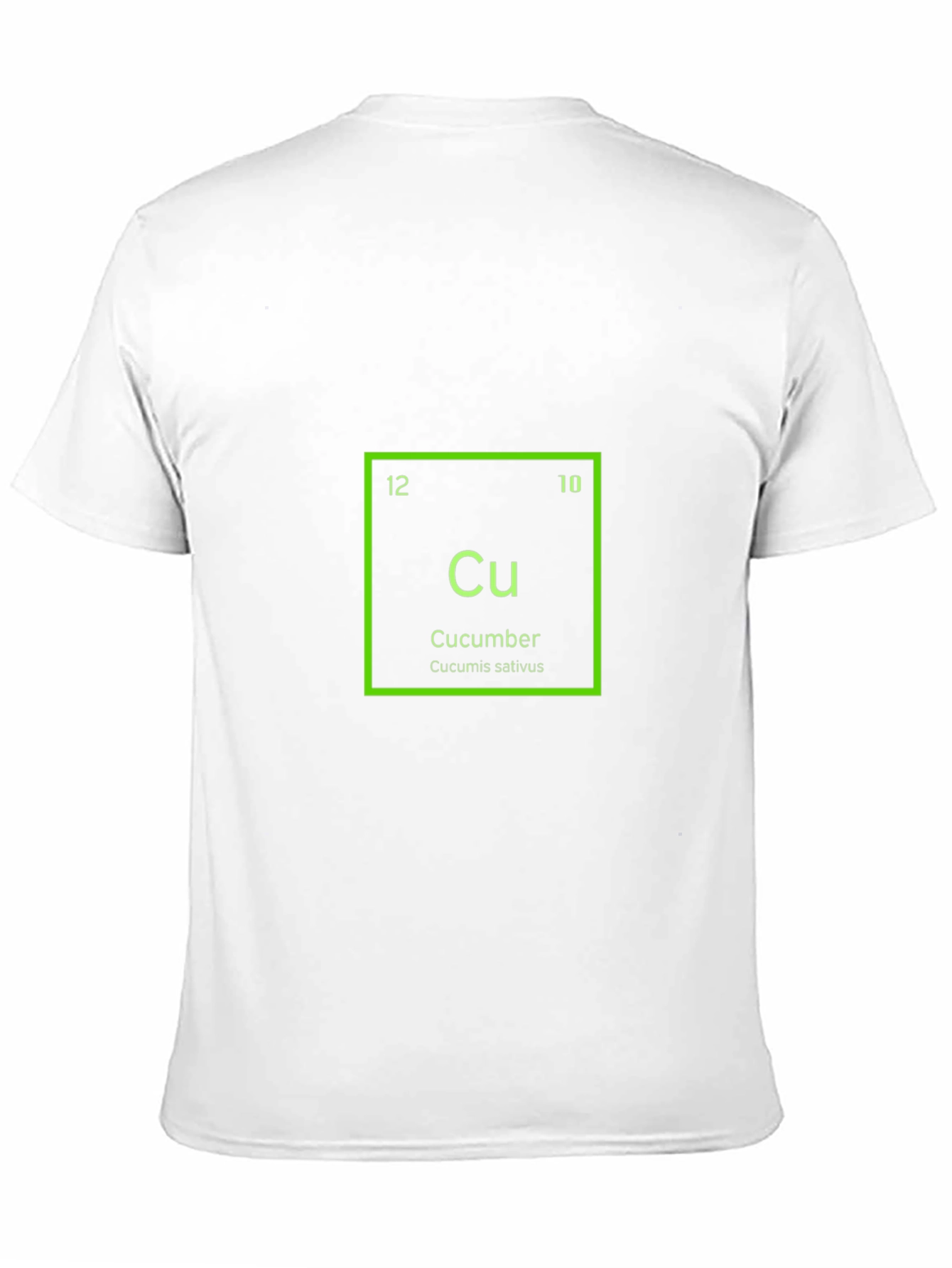 Periodic Table Cucumber T-Shirt - Funny Science Tee