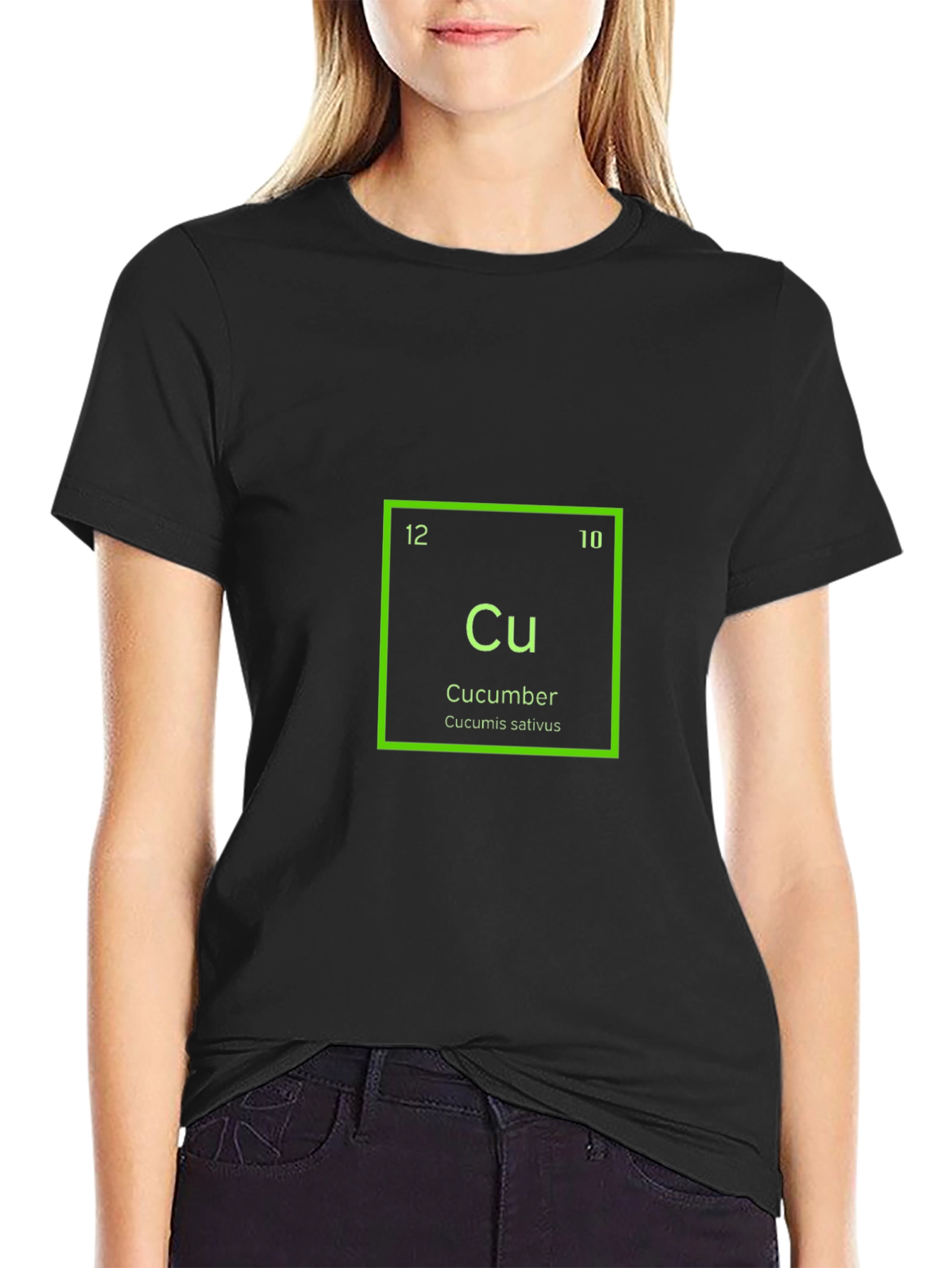 Periodic Table Cucumber T-Shirt - Funny Science Tee