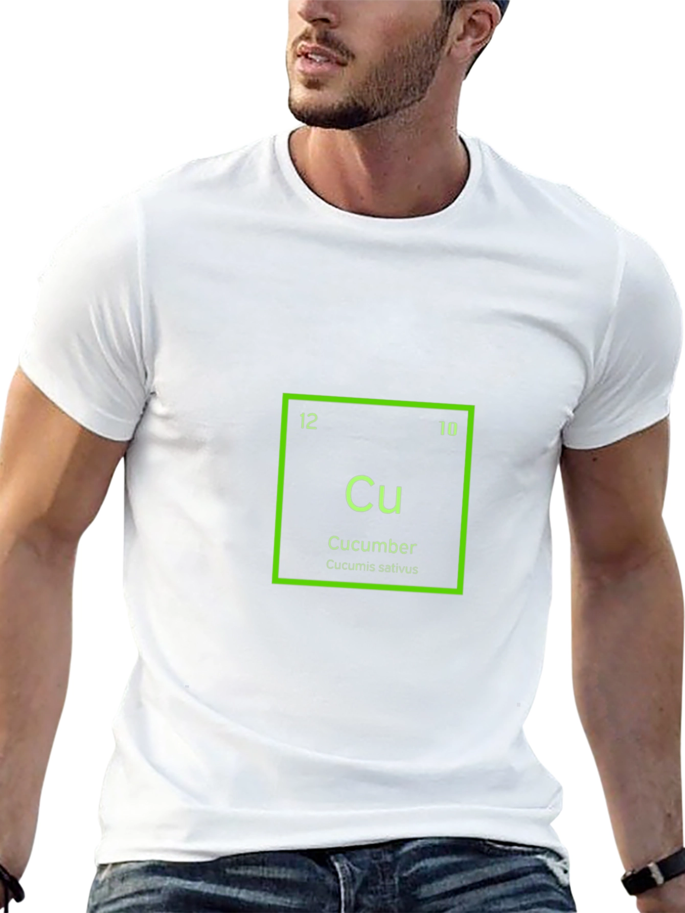 Periodic Table Cucumber T-Shirt - Funny Science Tee