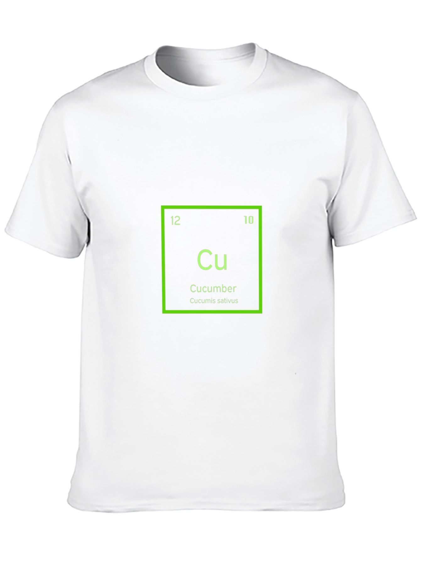 Periodic Table Cucumber T-Shirt - Funny Science Tee