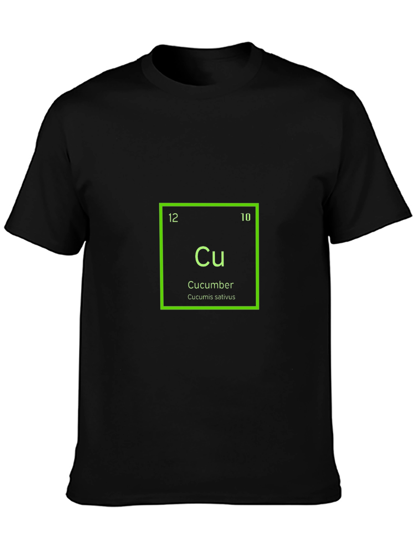 Periodic Table Cucumber T-Shirt - Funny Science Tee