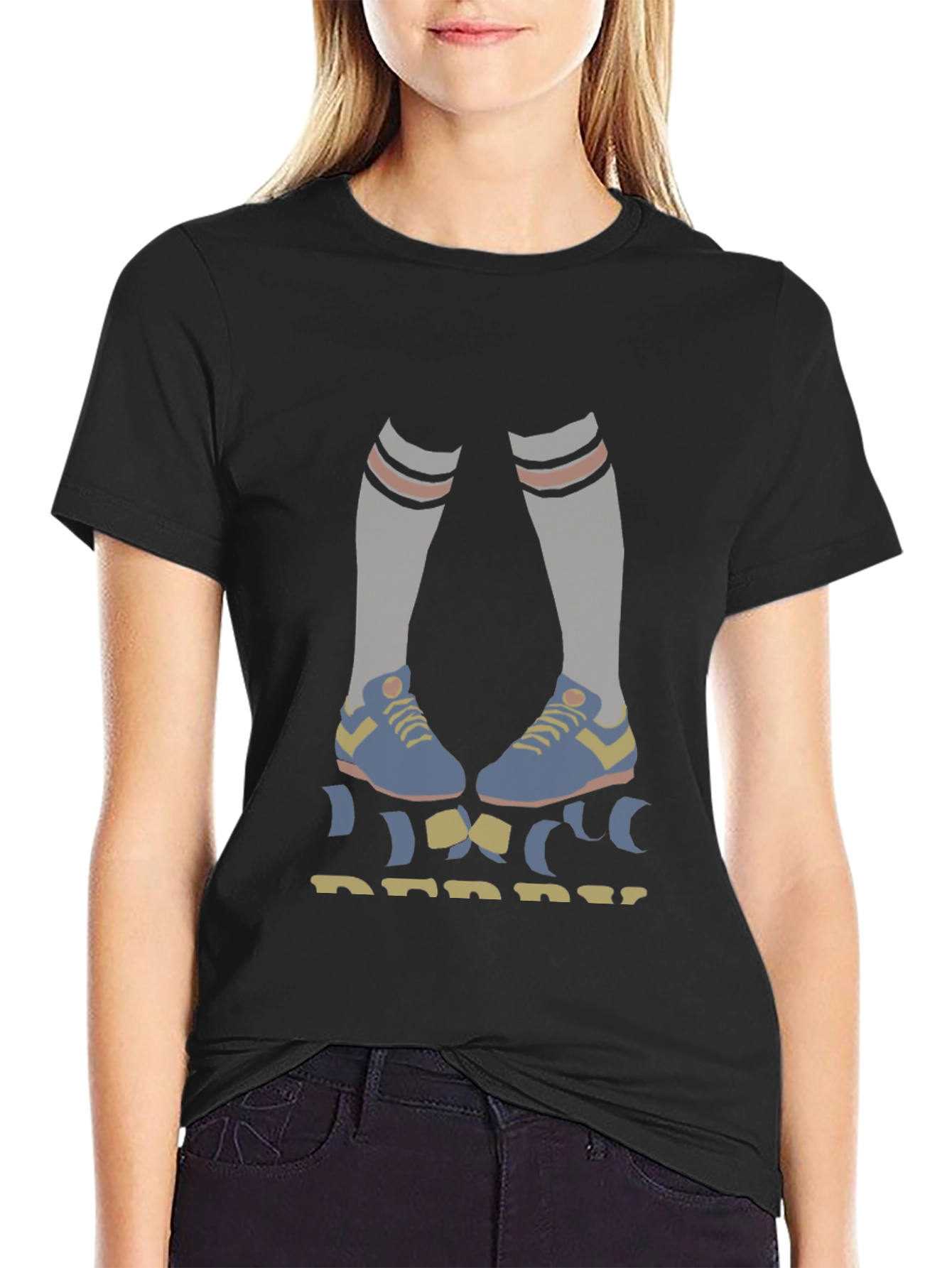 Retro Runner Graphic Tee - Athletic Style