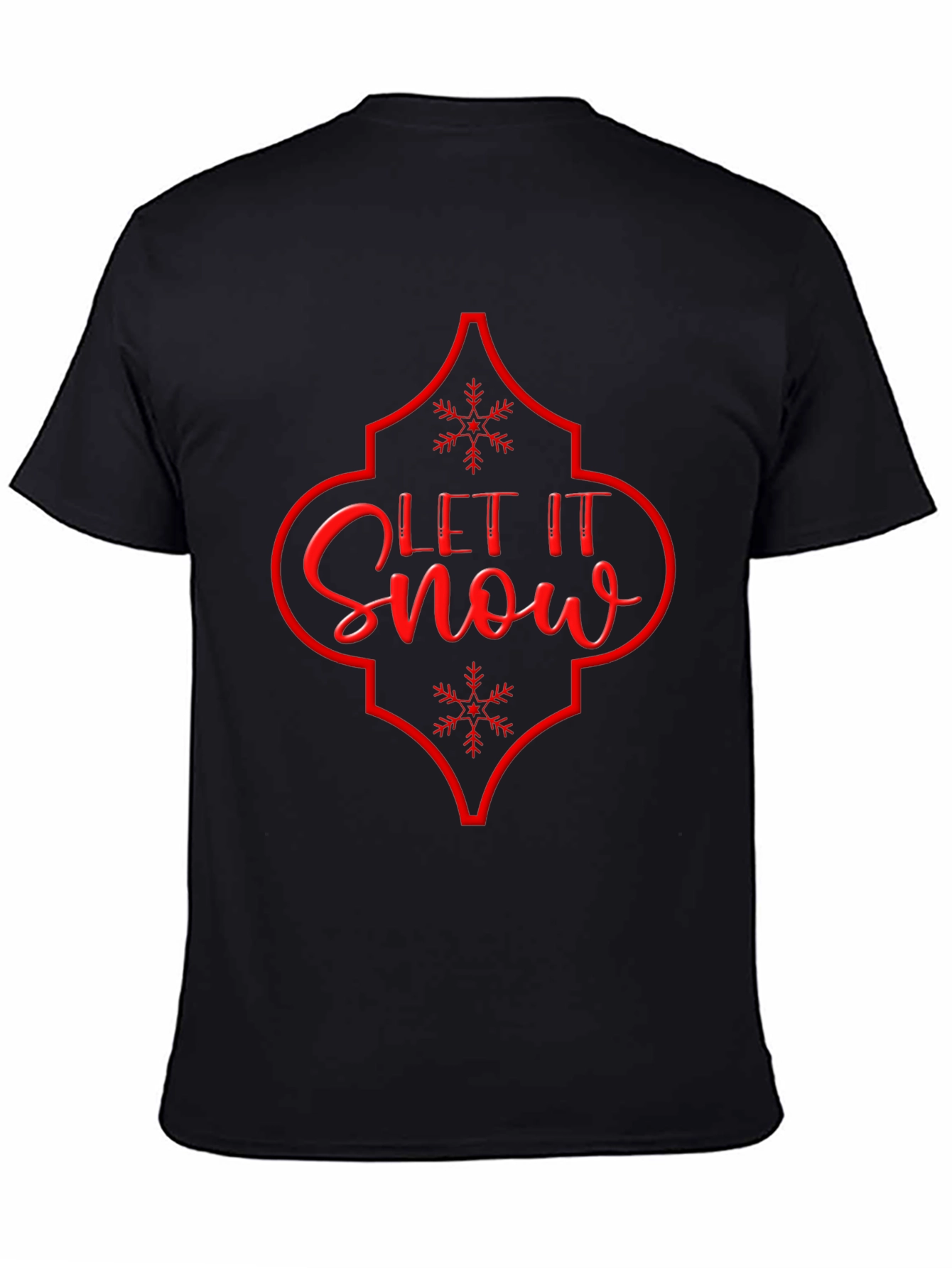 Let it Snow Graphic T-Shirt - Holiday Season Tee