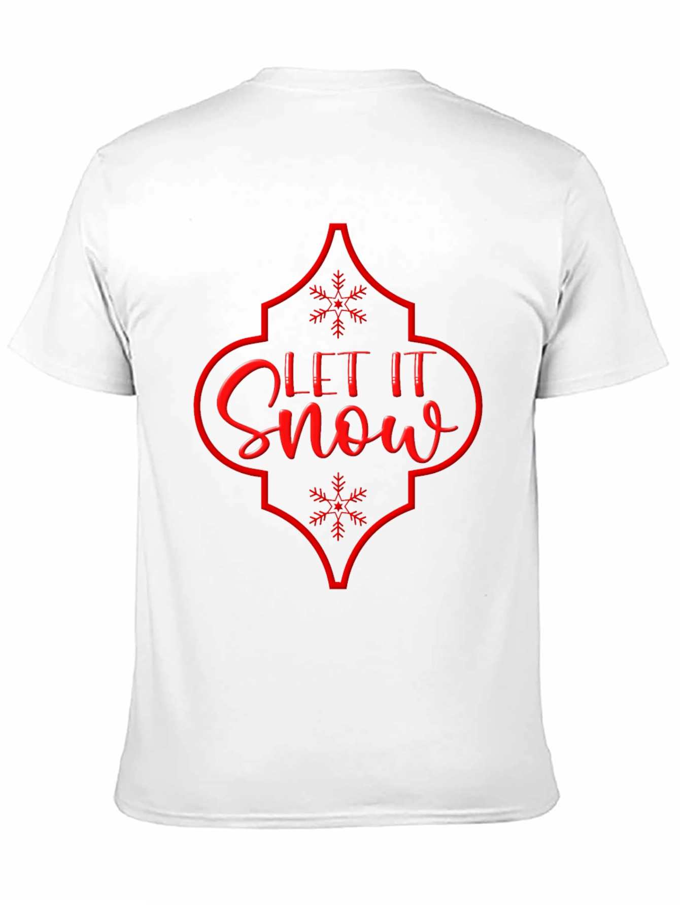 Let it Snow Graphic T-Shirt - Holiday Season Tee