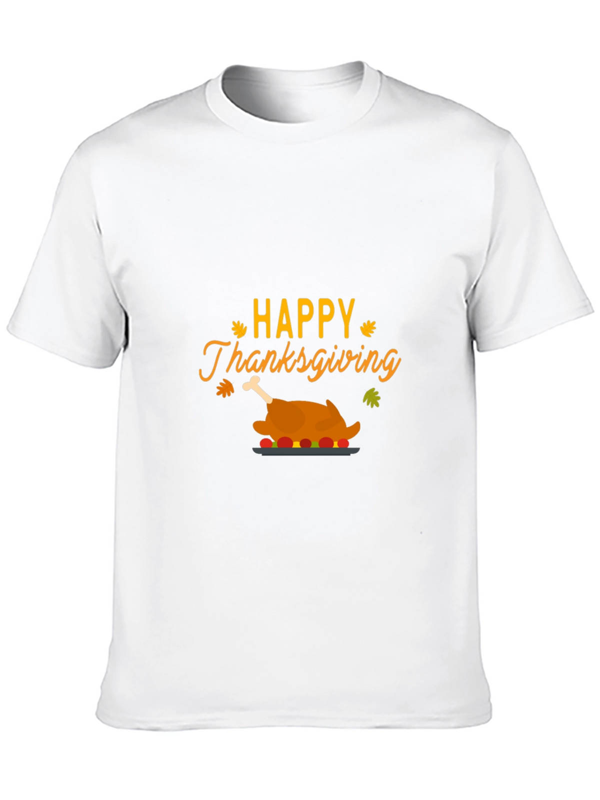 Happy Thanksgiving Turkey T-Shirt - Festive Holiday Apparel
