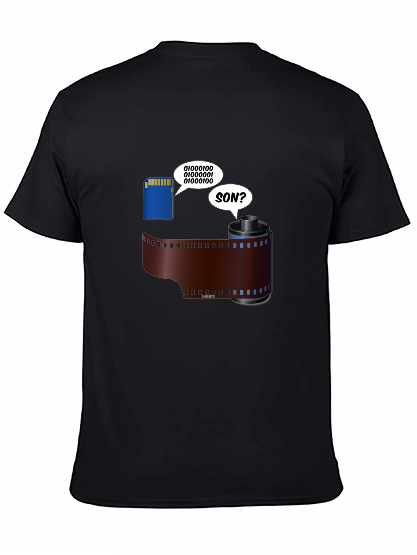 Digital Son T-Shirt: Memory Card & Film