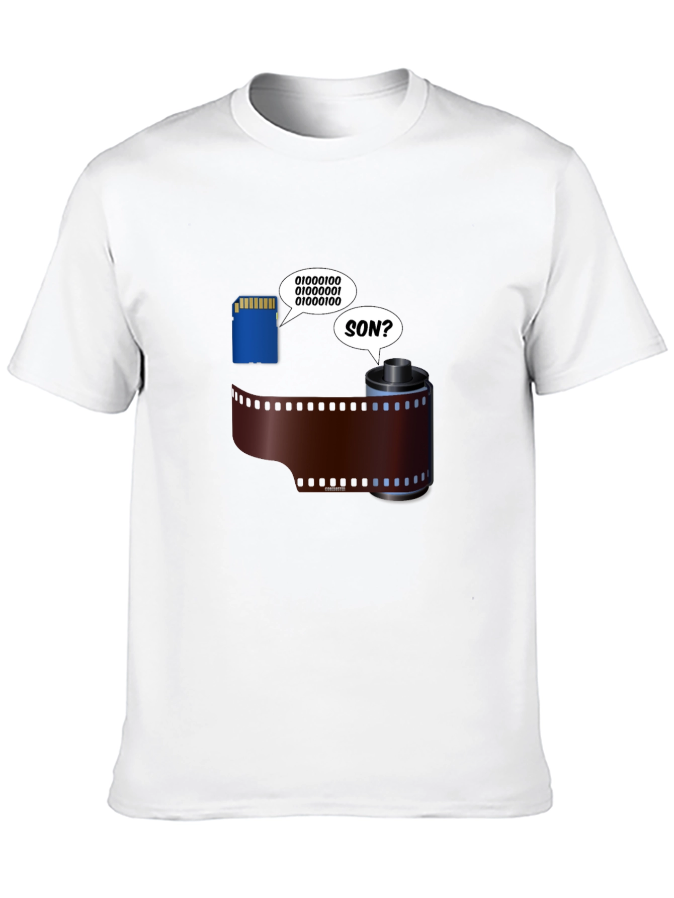 Digital Son T-Shirt: Memory Card & Film