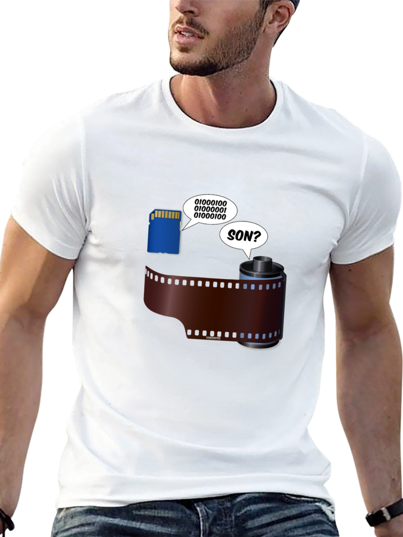 Digital Son T-Shirt: Memory Card & Film