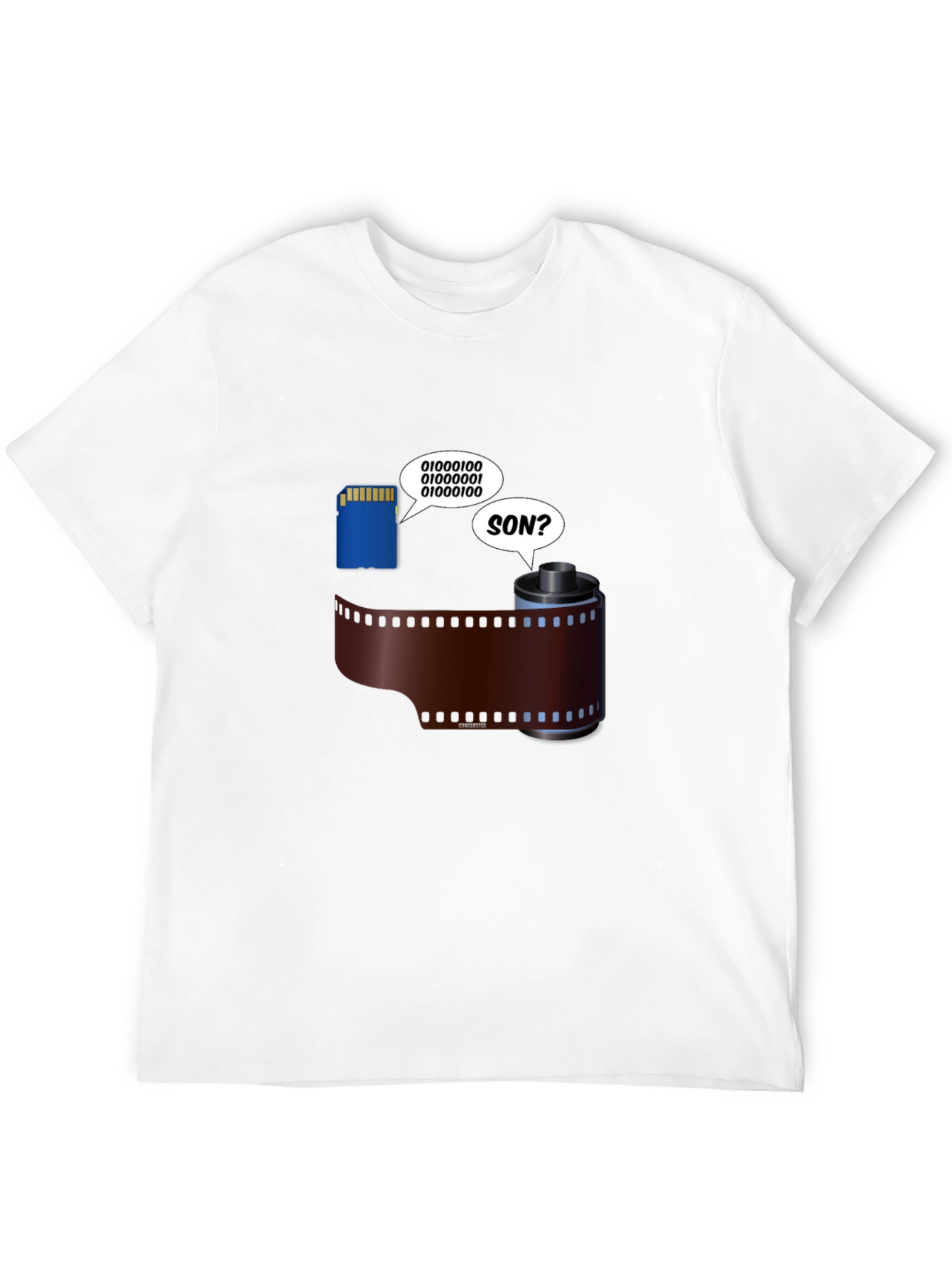 Digital Son T-Shirt: Memory Card & Film