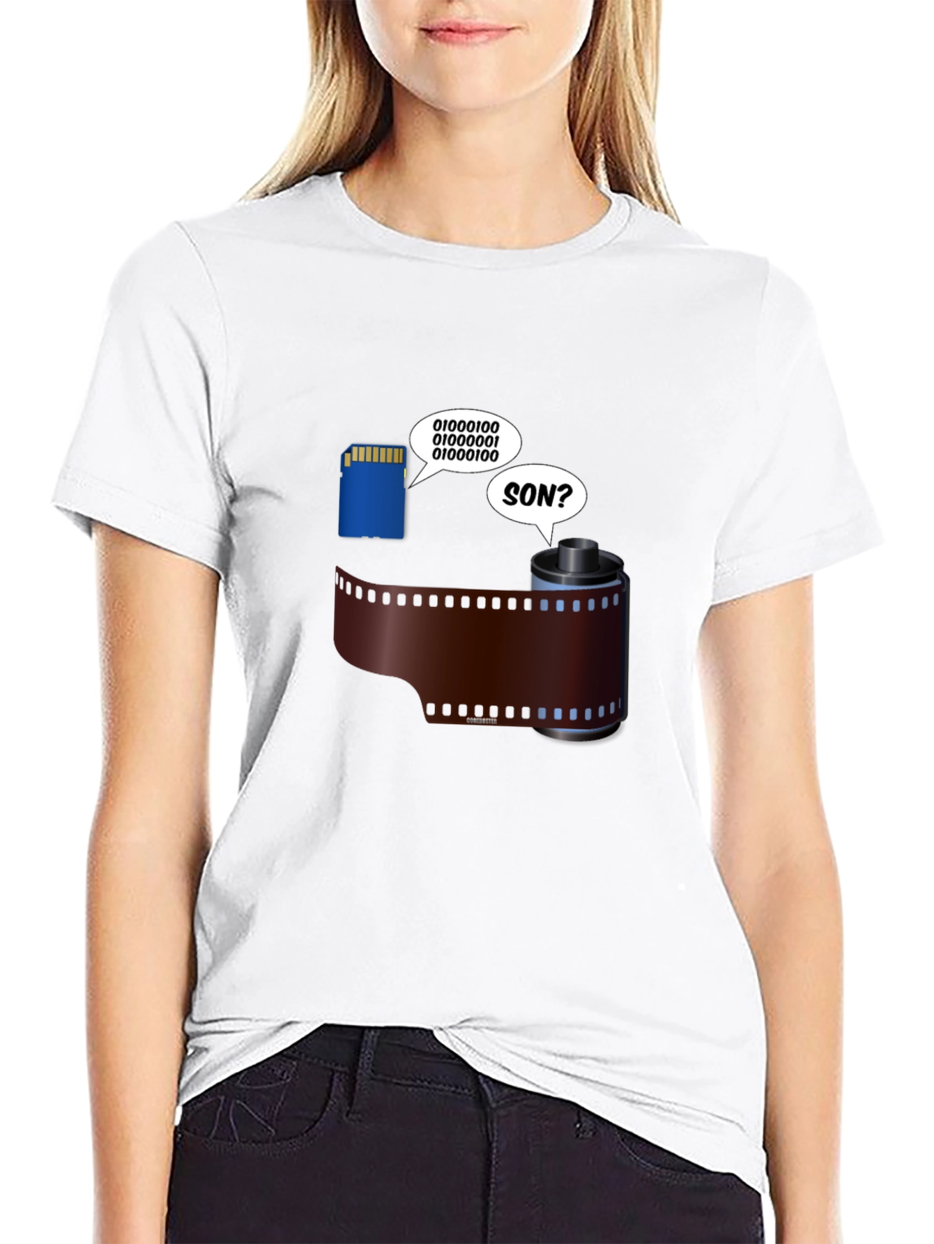 Digital Son T-Shirt: Memory Card & Film