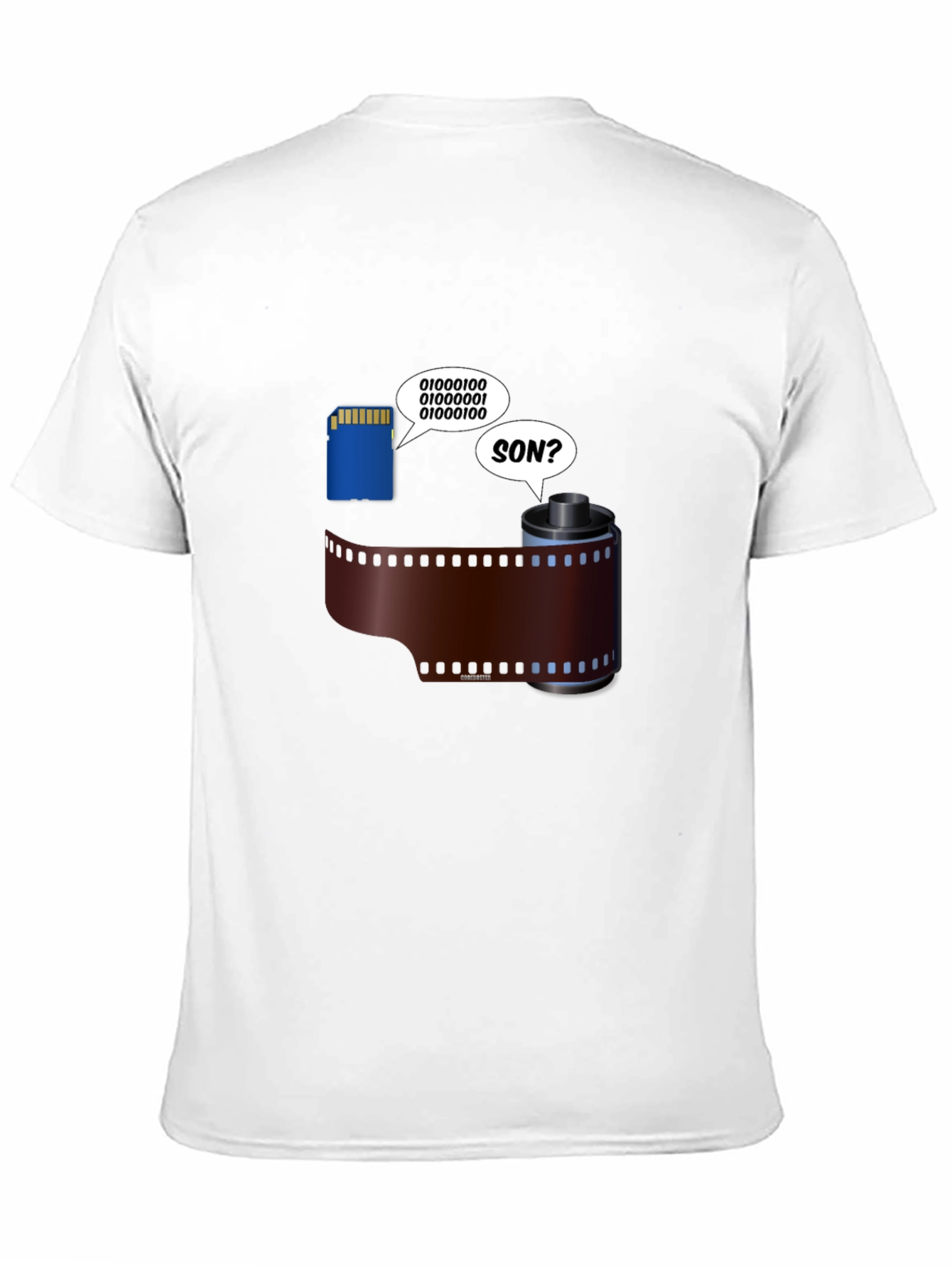 Digital Son T-Shirt: Memory Card & Film