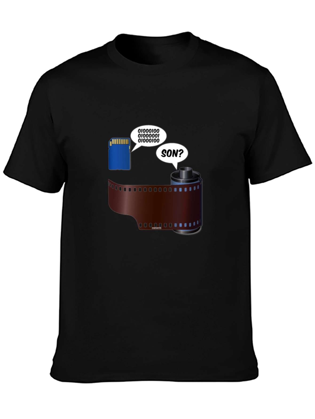 Digital Son T-Shirt: Memory Card & Film