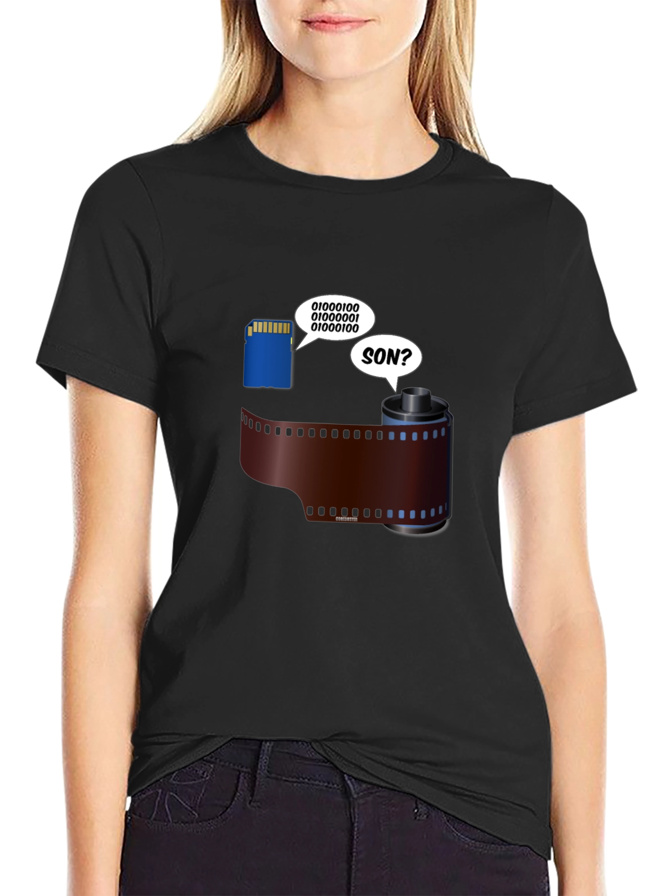 Digital Son T-Shirt: Memory Card & Film