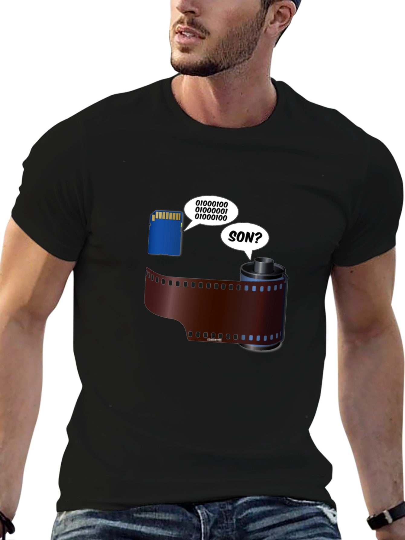 Digital Son T-Shirt: Memory Card & Film