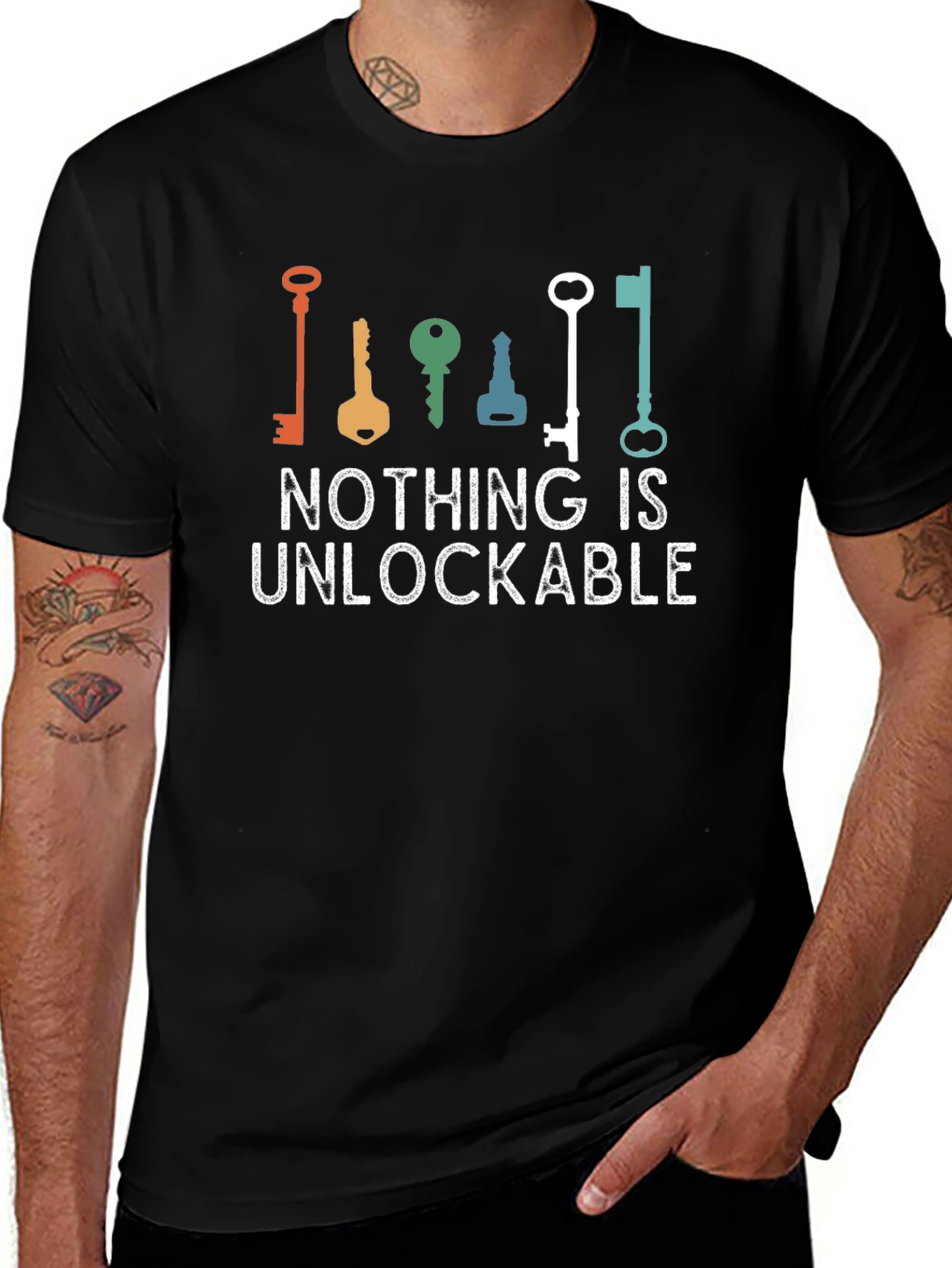 Nothing Is Unlockable Funny T-Shirt