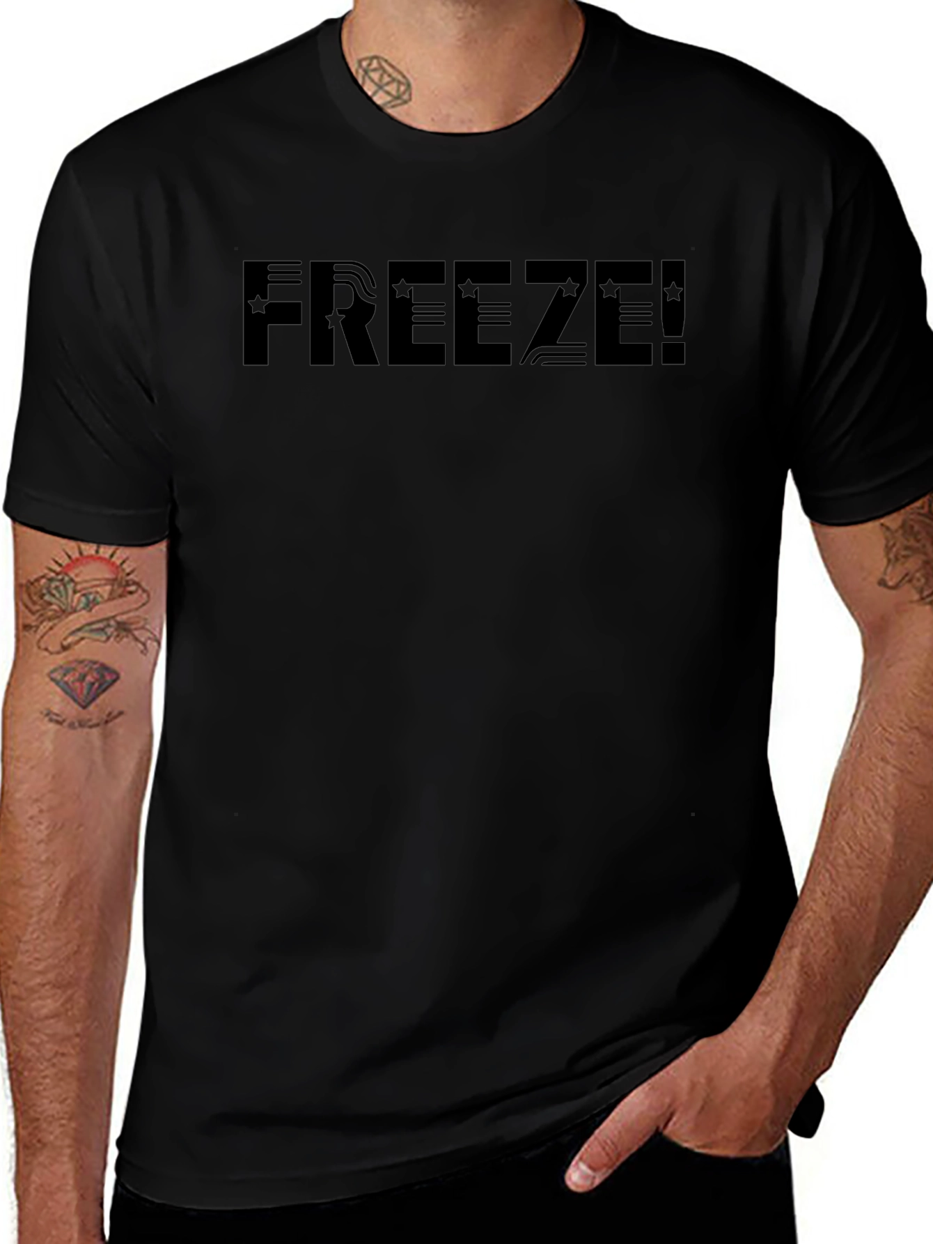 Freeze Graphic Tee - Black T-Shirt