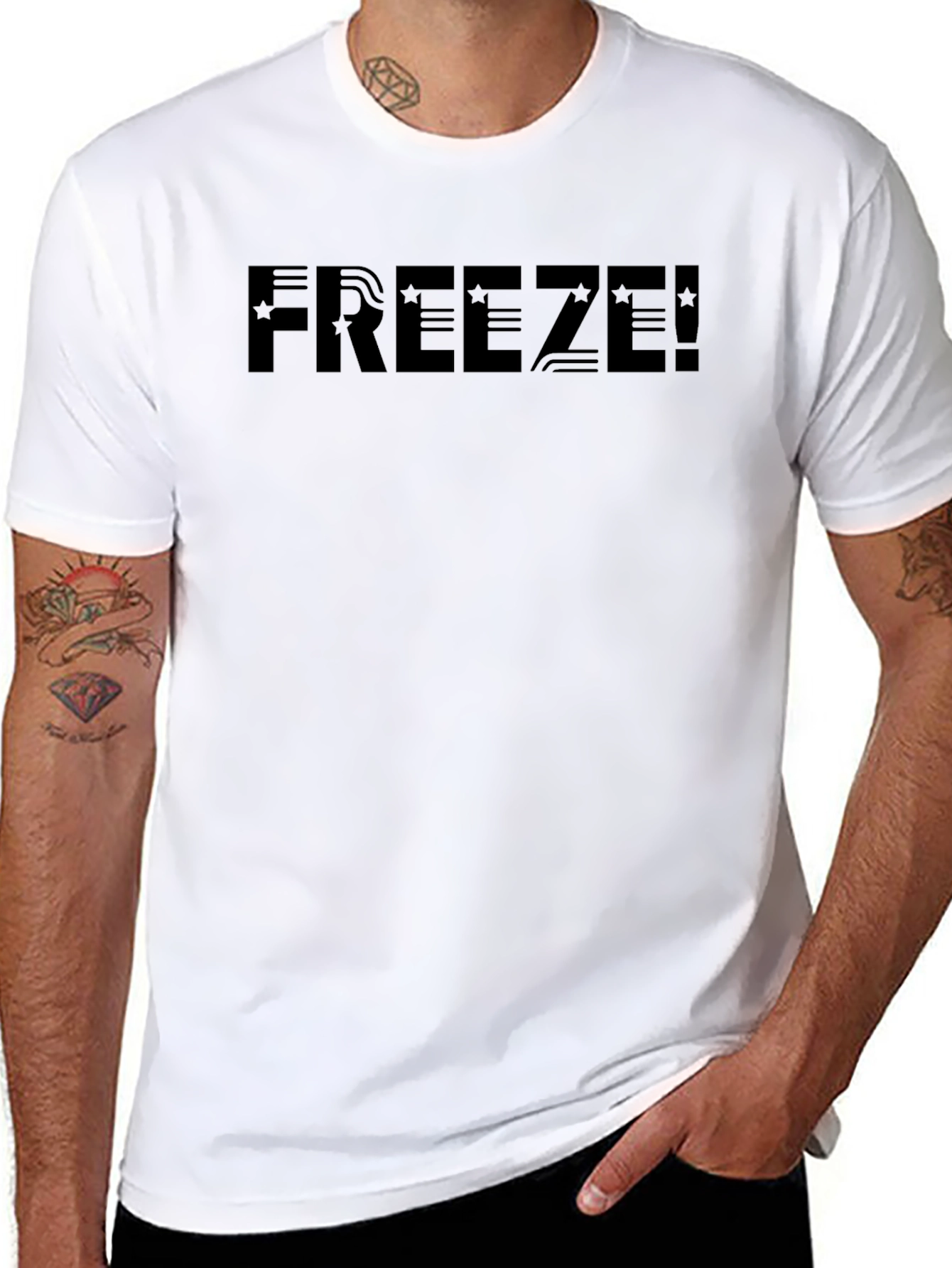 Freeze Graphic Tee - Black T-Shirt